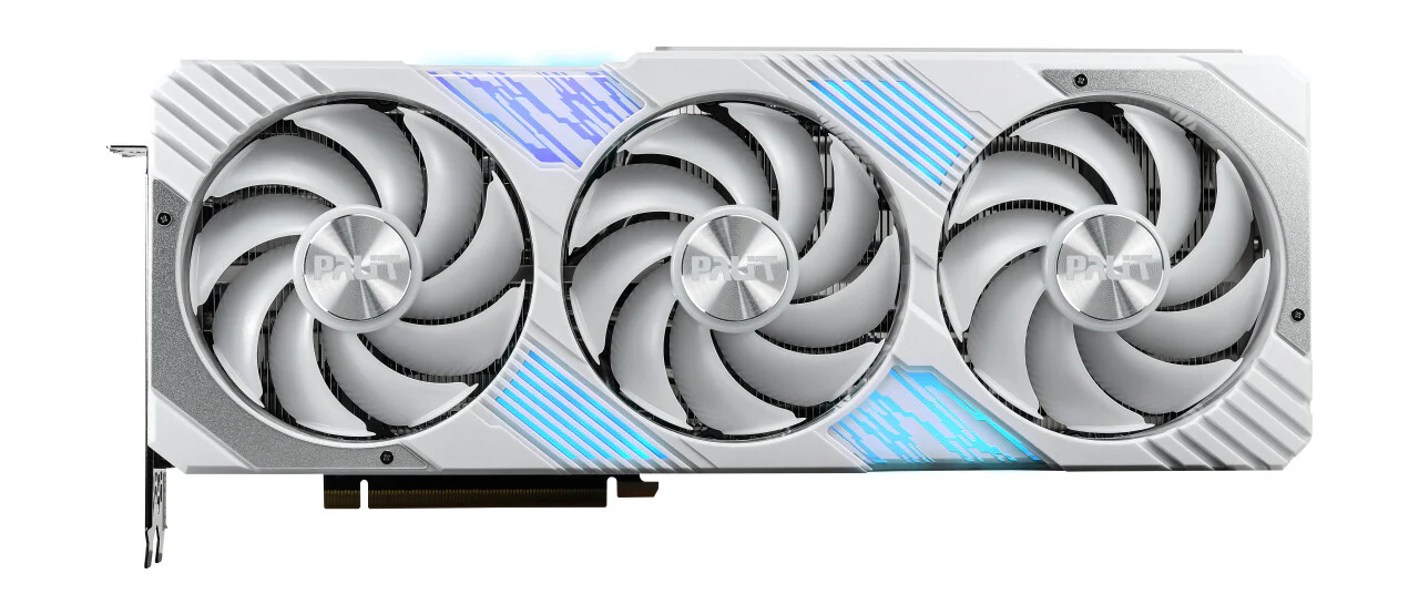 Palit GAMINGPRO White - NVIDIA 12 GB GDDR6X GeForce RTX 4070 Ti graphics card - Image 3