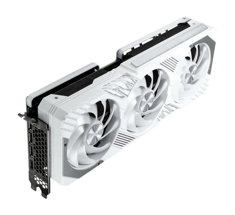 Palit GAMINGPRO White - NVIDIA 12 GB GDDR6X GeForce RTX 4070 Ti graphics card - Image 6