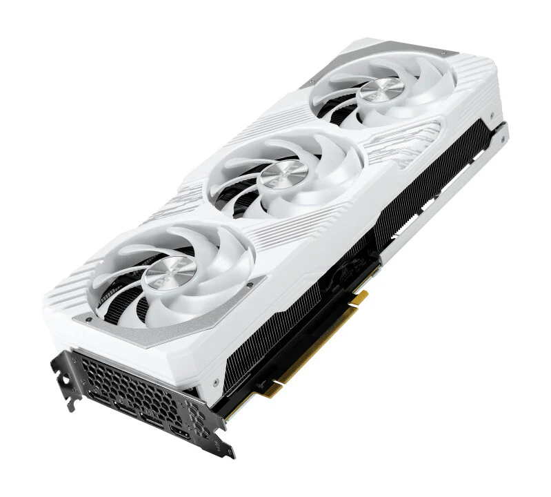 Palit GAMINGPRO White OC - NVIDIA 16 GB GDDR6X GeForce RTX 4070 SUPER graphics card - Image 7