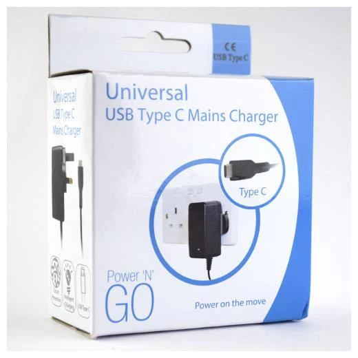 Pama 3A USB Type-C Mains Charger - UK - Image 2