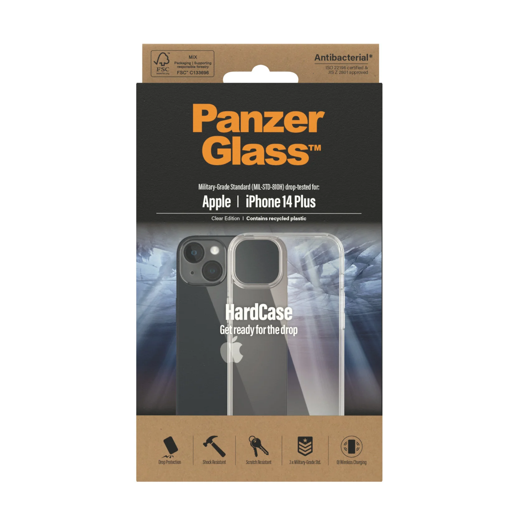 PanzerGlass ® HardCase for iPhone 14 Plus in Clear - Image 3