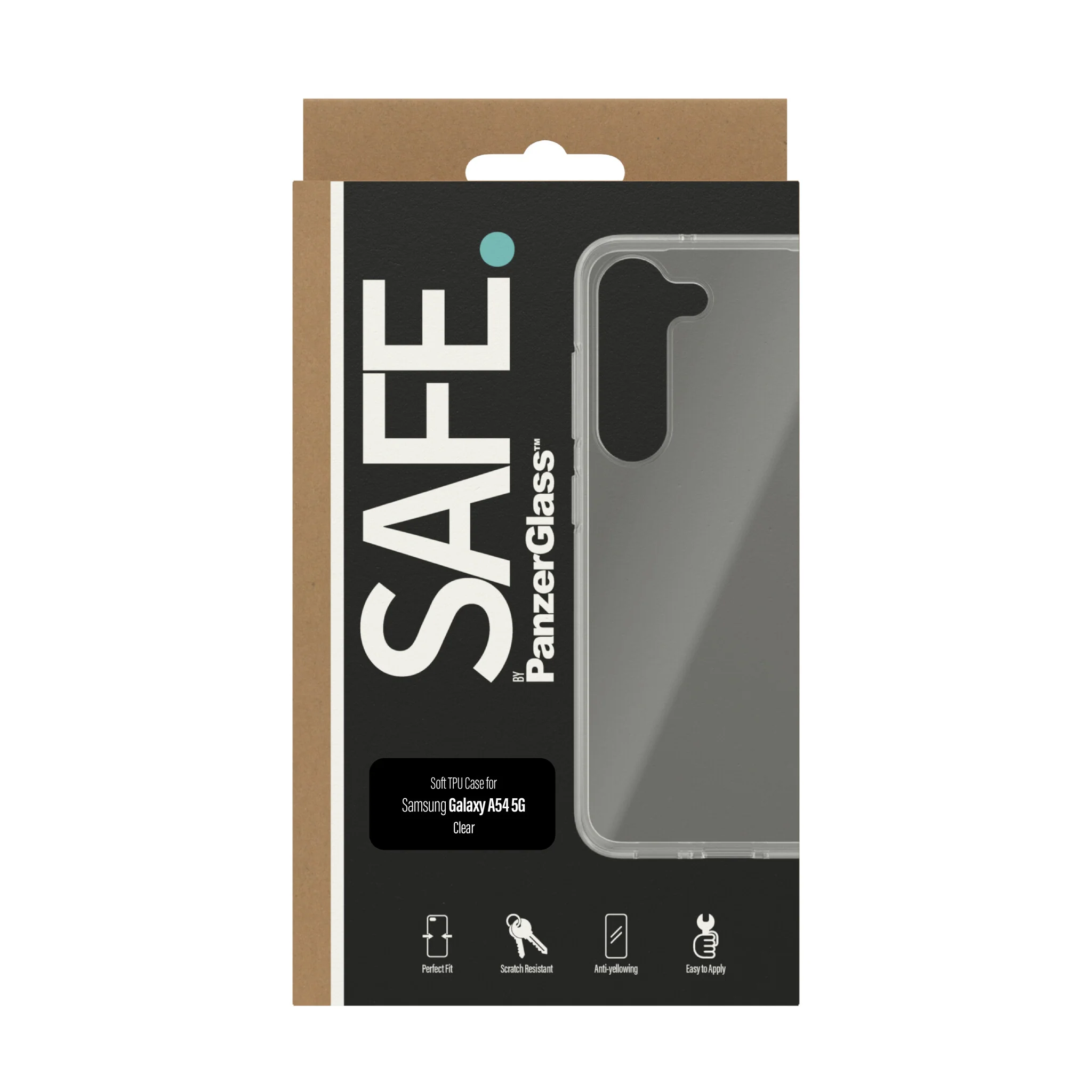 PanzerGlass SAFE. mobile phone case for Galaxy S23 Plus in Transparent - Image 3
