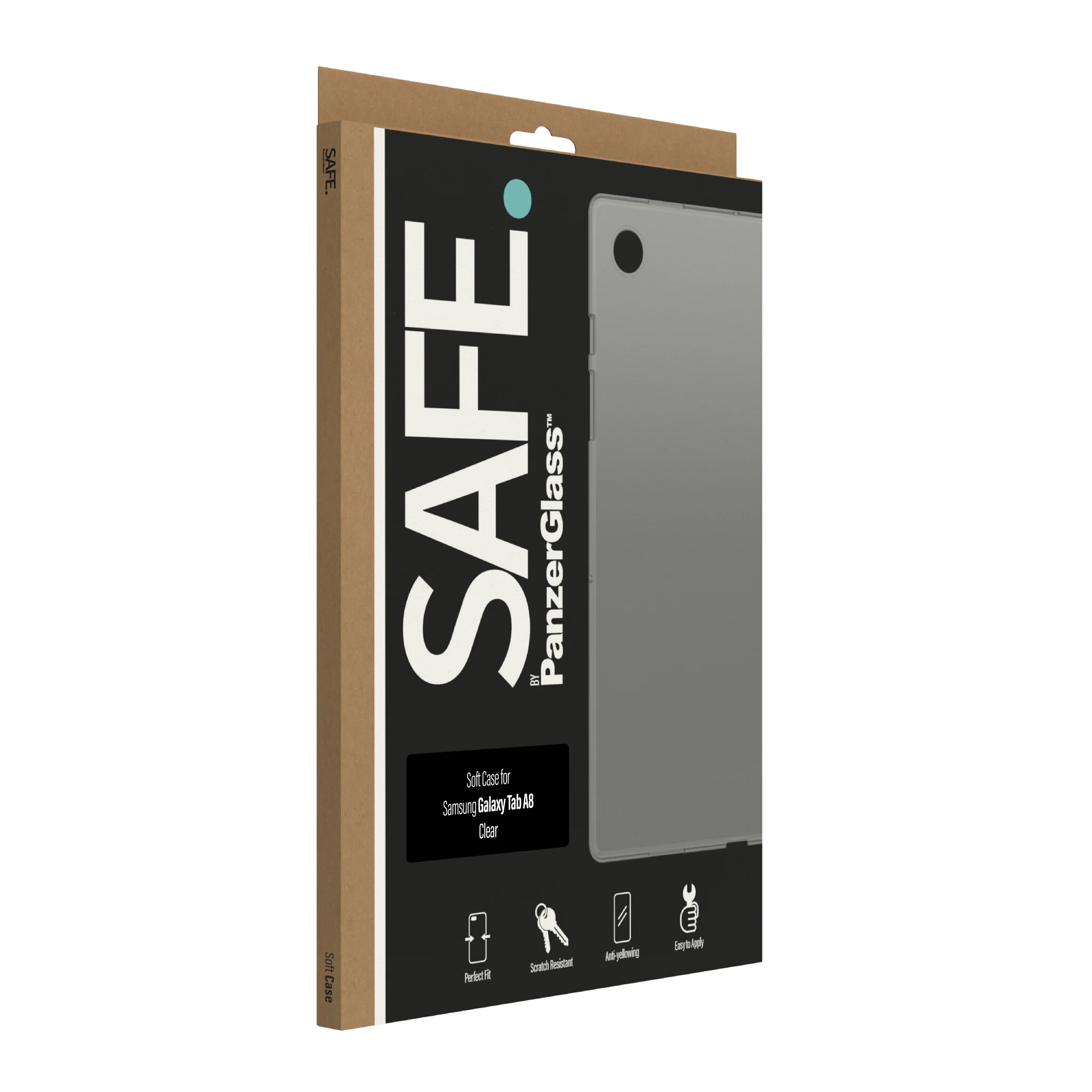PanzerGlass SAFE by ® TPU Case for Samsung Galaxy Tab A8 in Transparent - Image 4