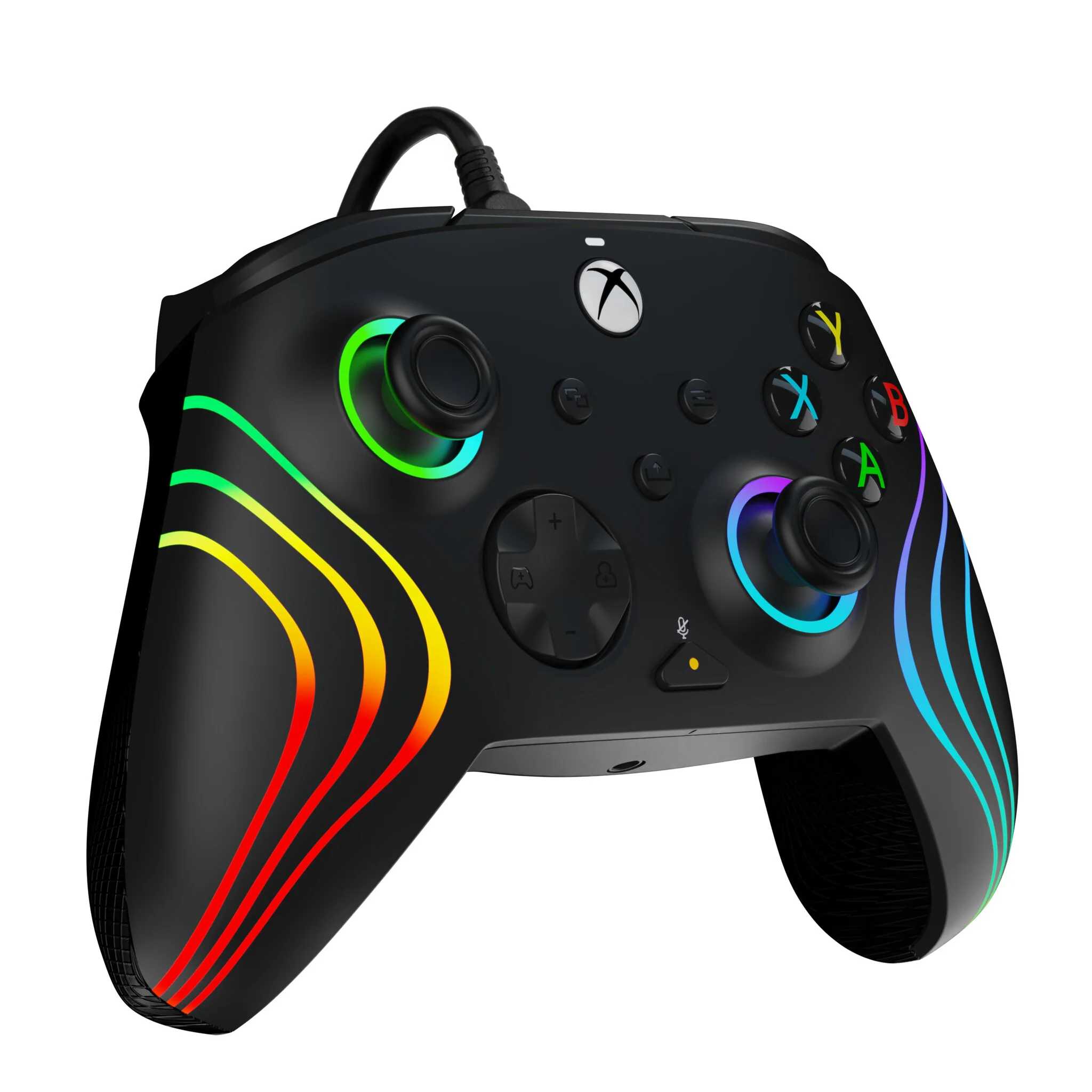 PDP Afterglow Wave - Wired USB Gamepad for PC / Xbox Series X|S in Black - Image 11