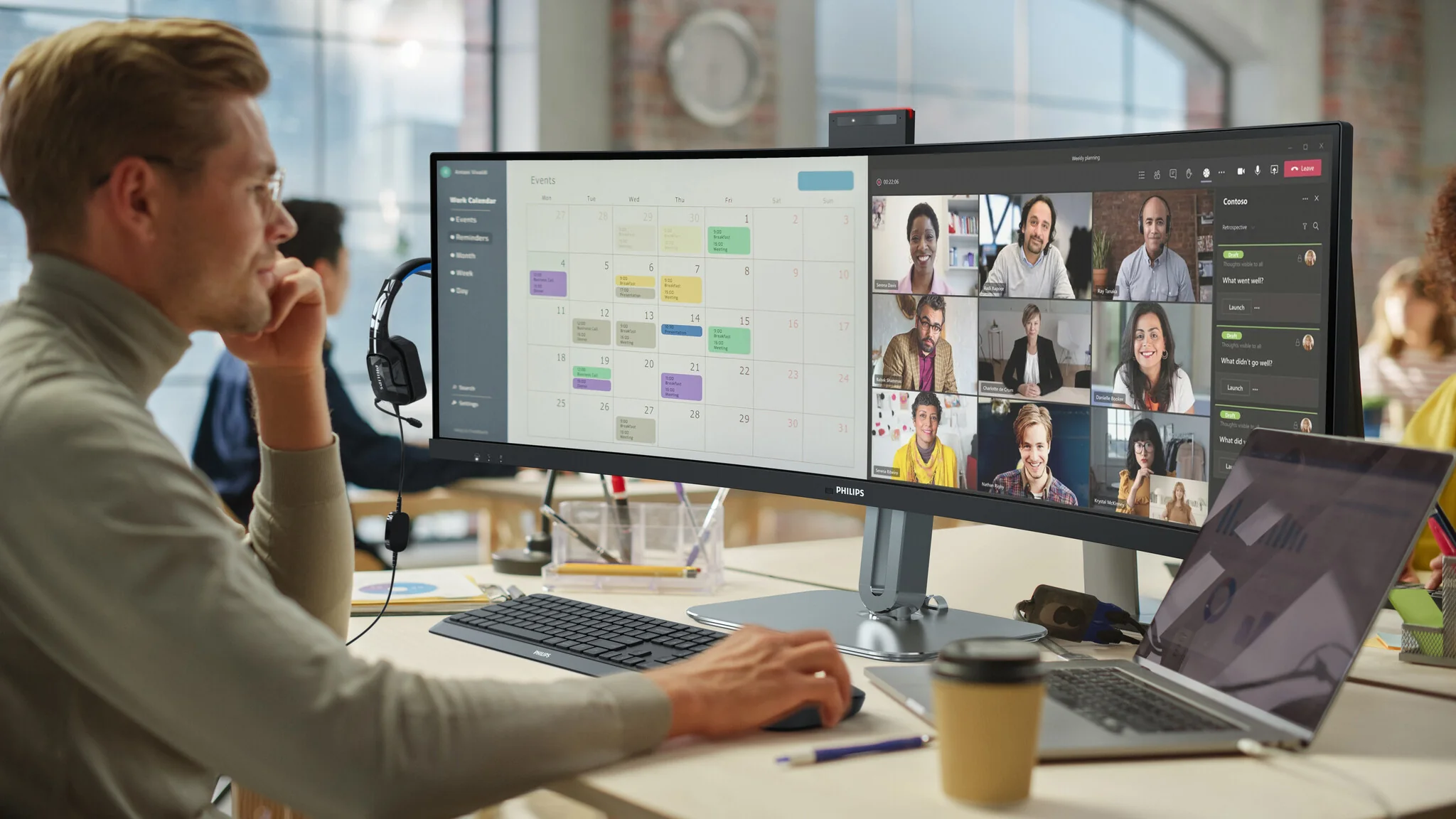 Philips 5000 series - 124 cm (48.8") - 5120 x 1440 pixels Dual QHD LCD Monitor - Image 11