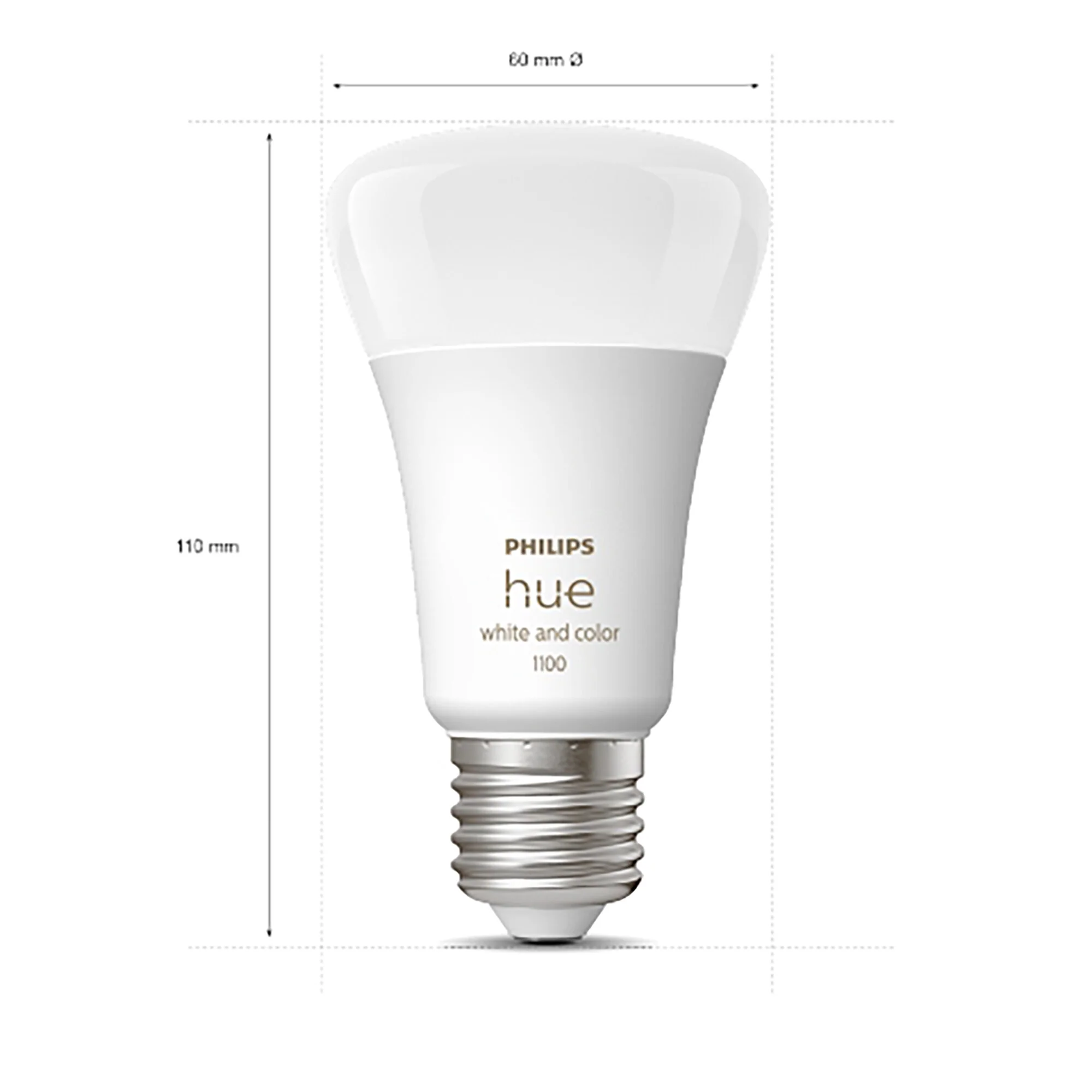 Philips Hue Smart lightbulb - White and Colour - E27 (Pack of 2) - Image 9