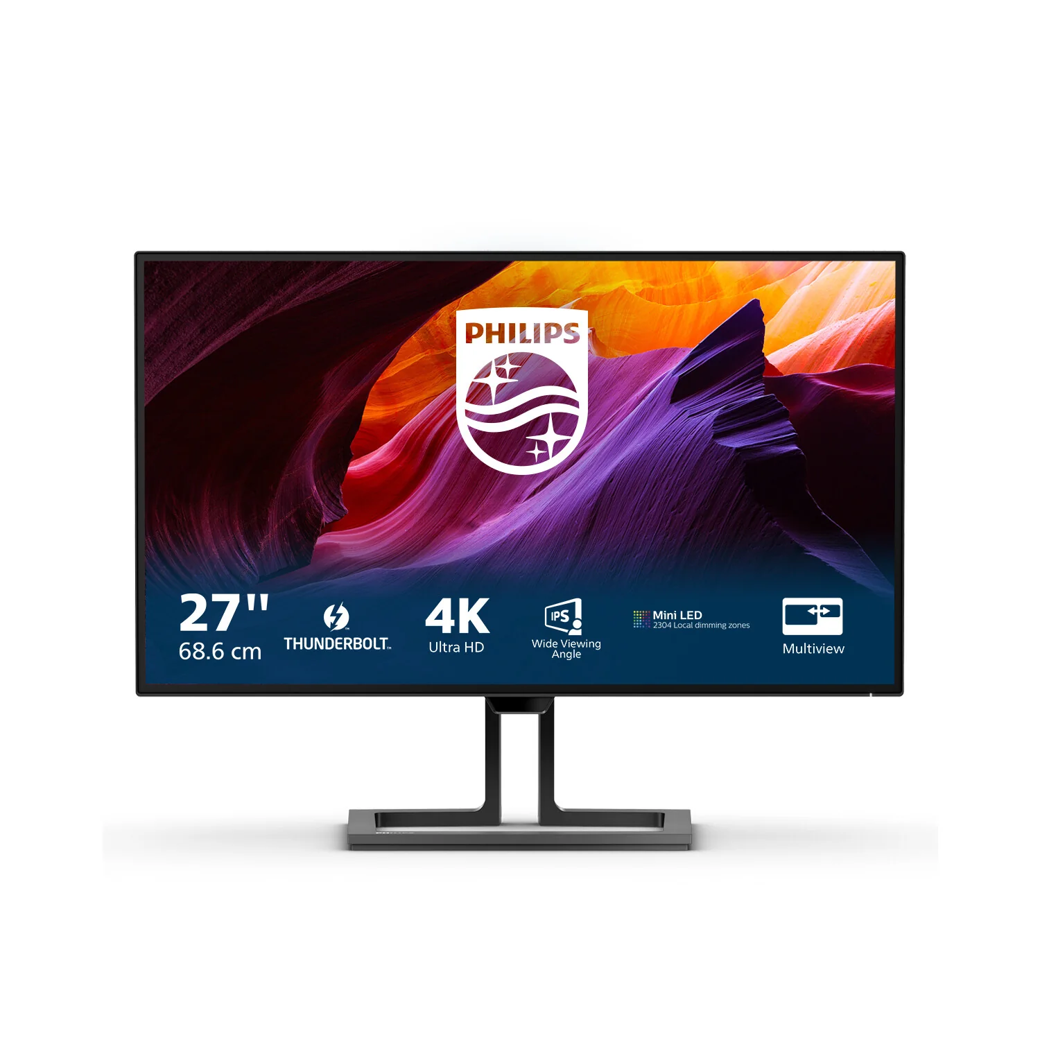 Philips Brilliance 27B1U7903 - 68.6 cm (27") - 3840 x 2160 pixels 4K UHD LED Monitor