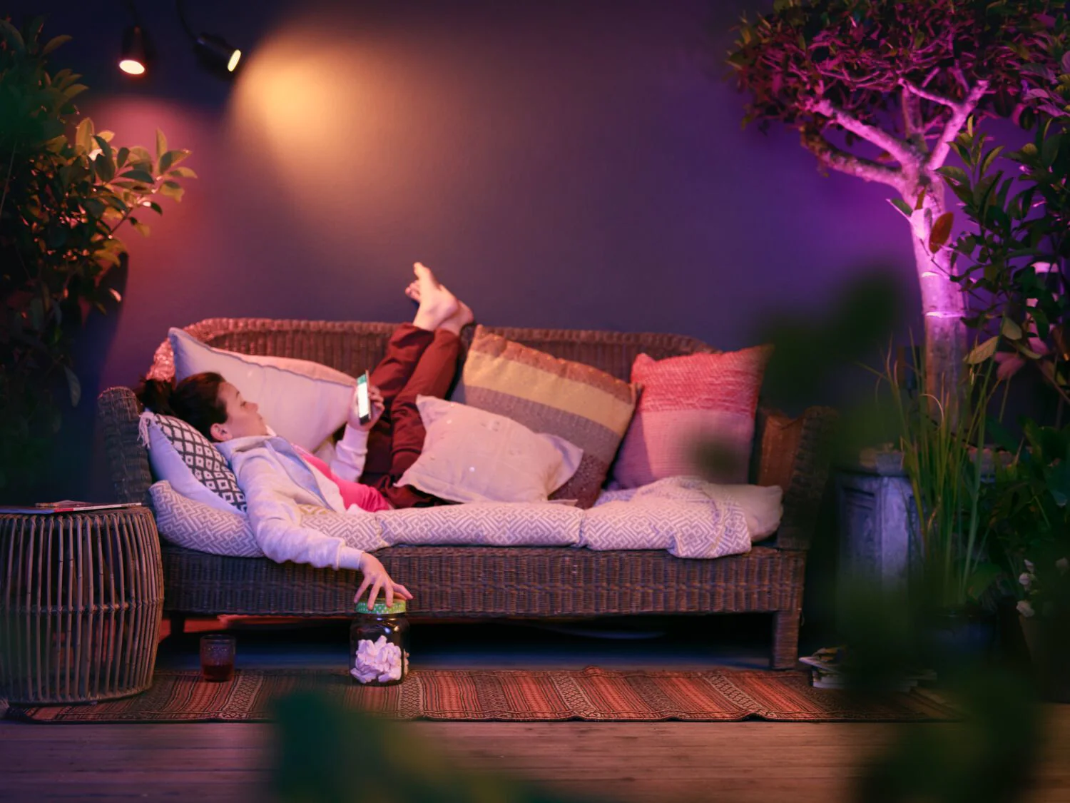 Philips Hue Lily Outdoor spot light Extension Kit in Black - White and colour ambience (Pack of 1) - Image 5