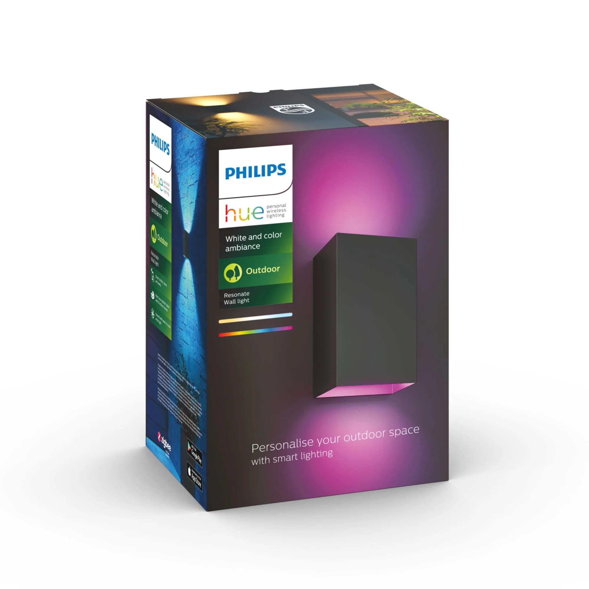 Philips Resonate Outdoor wall light - White and colour ambience - Image 5