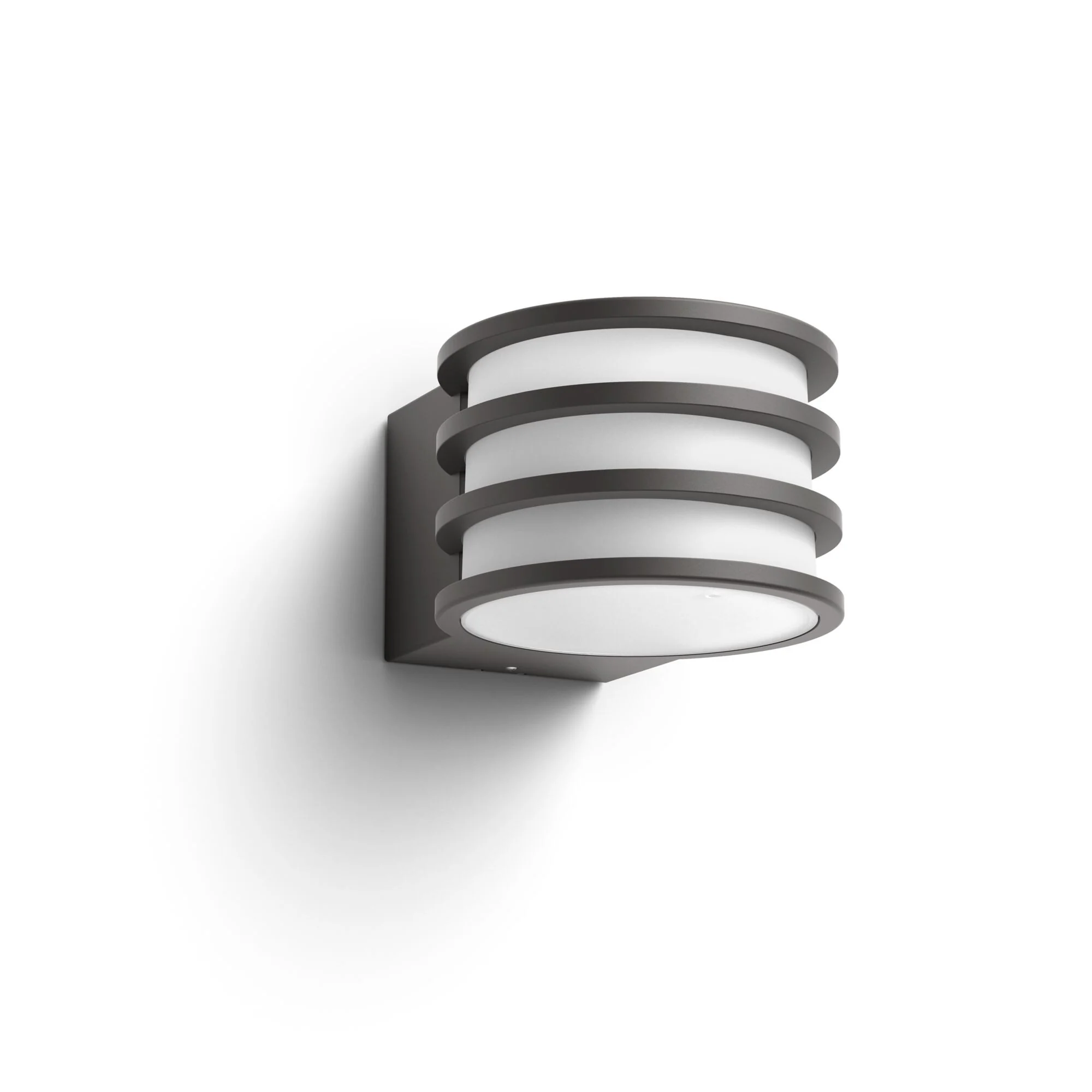Philips Hue Lucca Outdoor wall light in Black - White ambience (Pack of 1) - Image 4