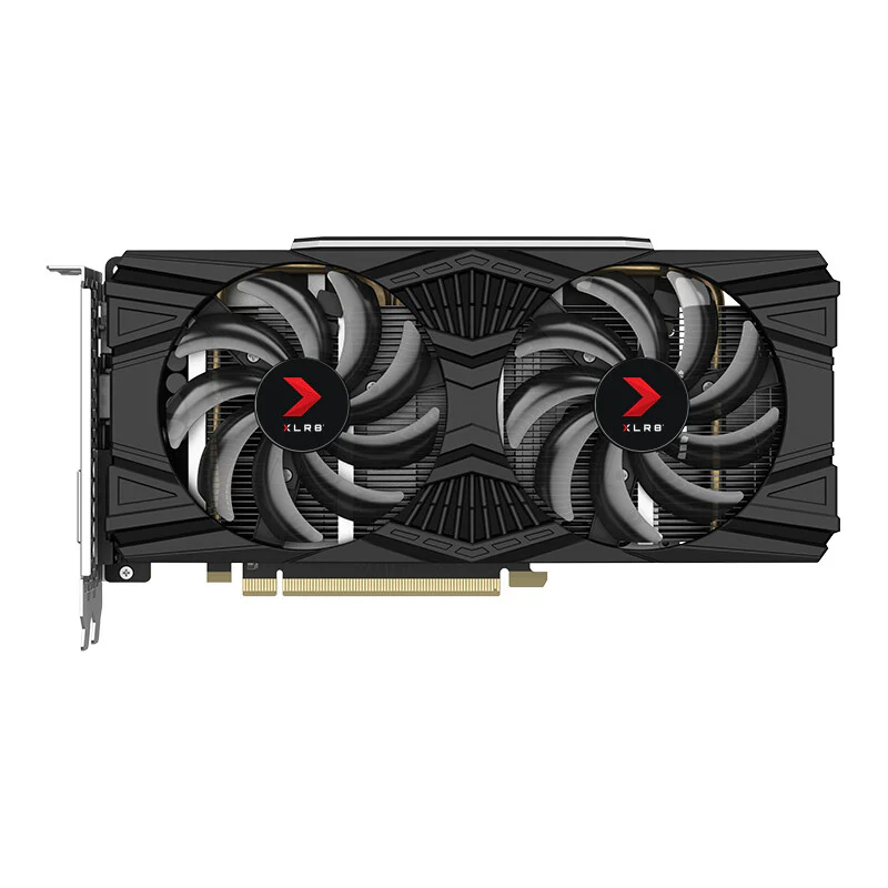 PNY XLR8 Gaming Dual Fan - NVIDIA 6 GB GDDR6 GeForce GTX 1660 Ti graphics card - Image 2