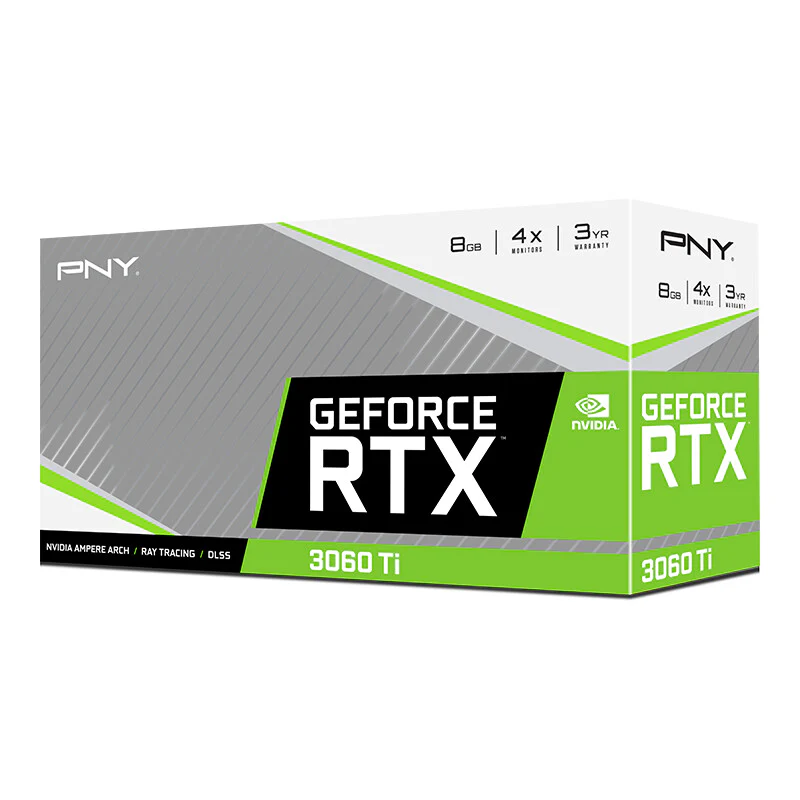 PNY VERTO Dual Fan LHR - NVIDIA 8 GB GDDR6 GeForce RTX 3060 Ti graphics card - Image 8