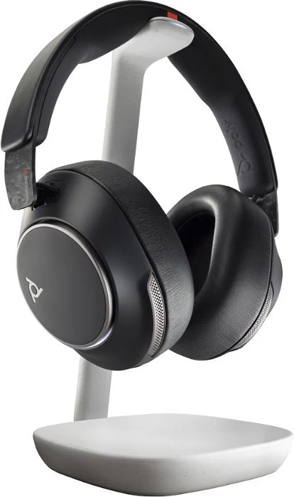 POLY Voyager Surround 85 UC Microsoft Teams Certified USB-C Headset +USB-C/A Adapter +Charging Stand