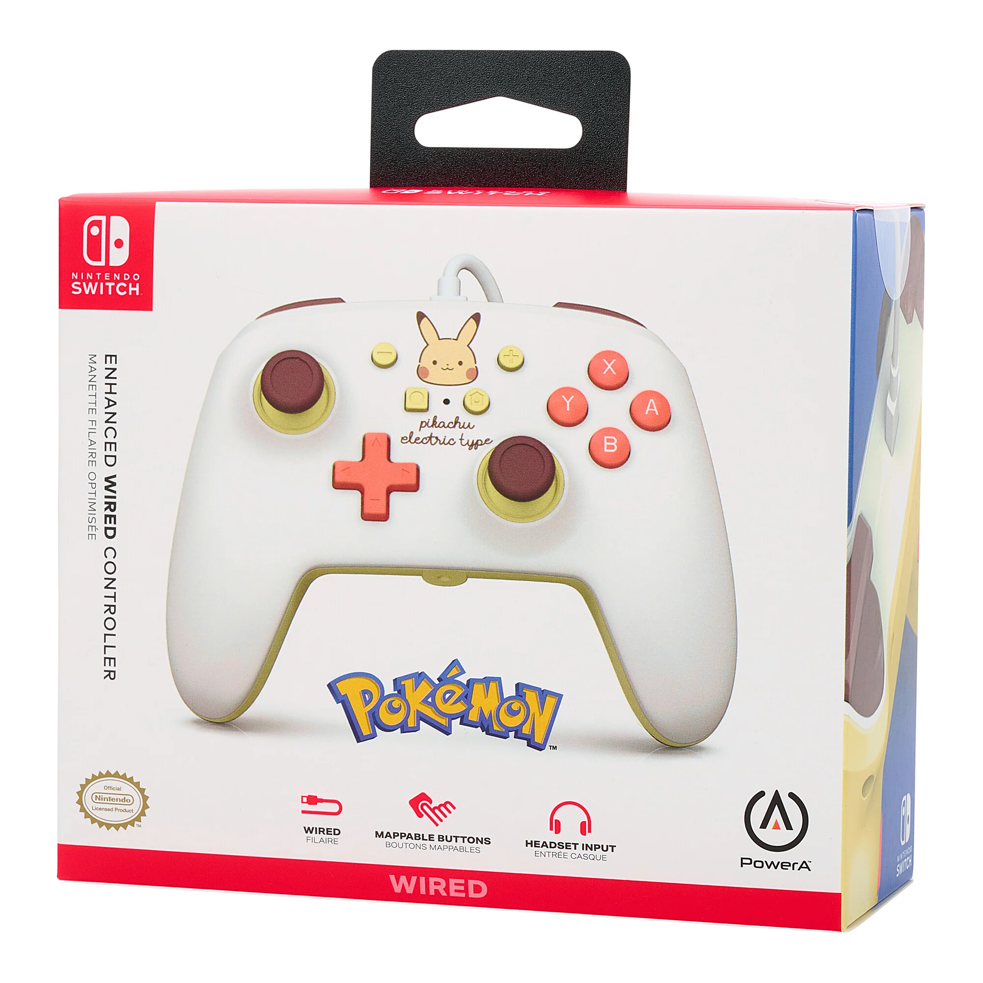PowerA Enhanced Wired Controller for Nintendo Switch - Pikachu Electric Type - Image 13