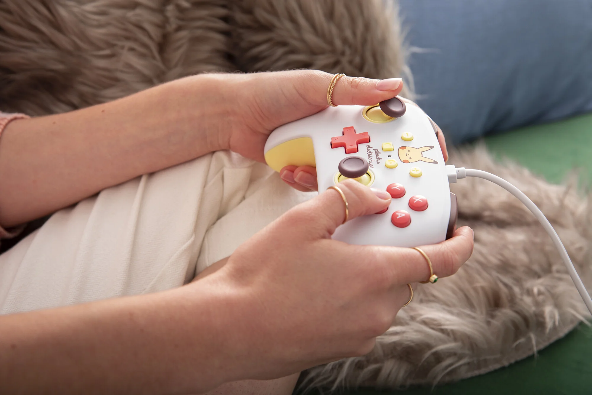PowerA Enhanced Wired Controller for Nintendo Switch - Pikachu Electric Type - Image 18