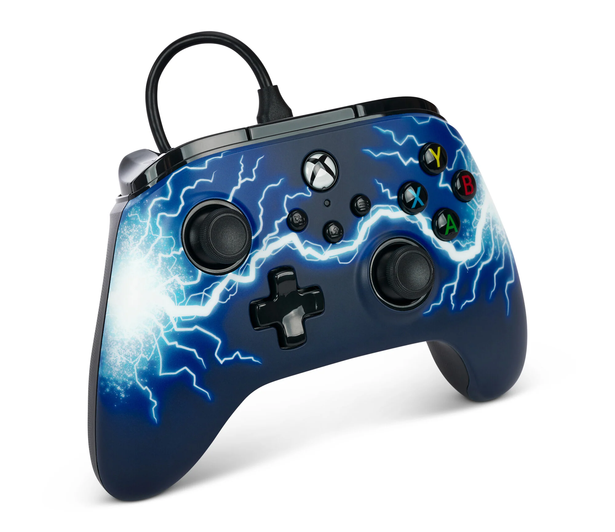 PowerA Advantage - USB Wired Gamepad for PC / Xbox Series X|S in Arc Lightning - Image 3