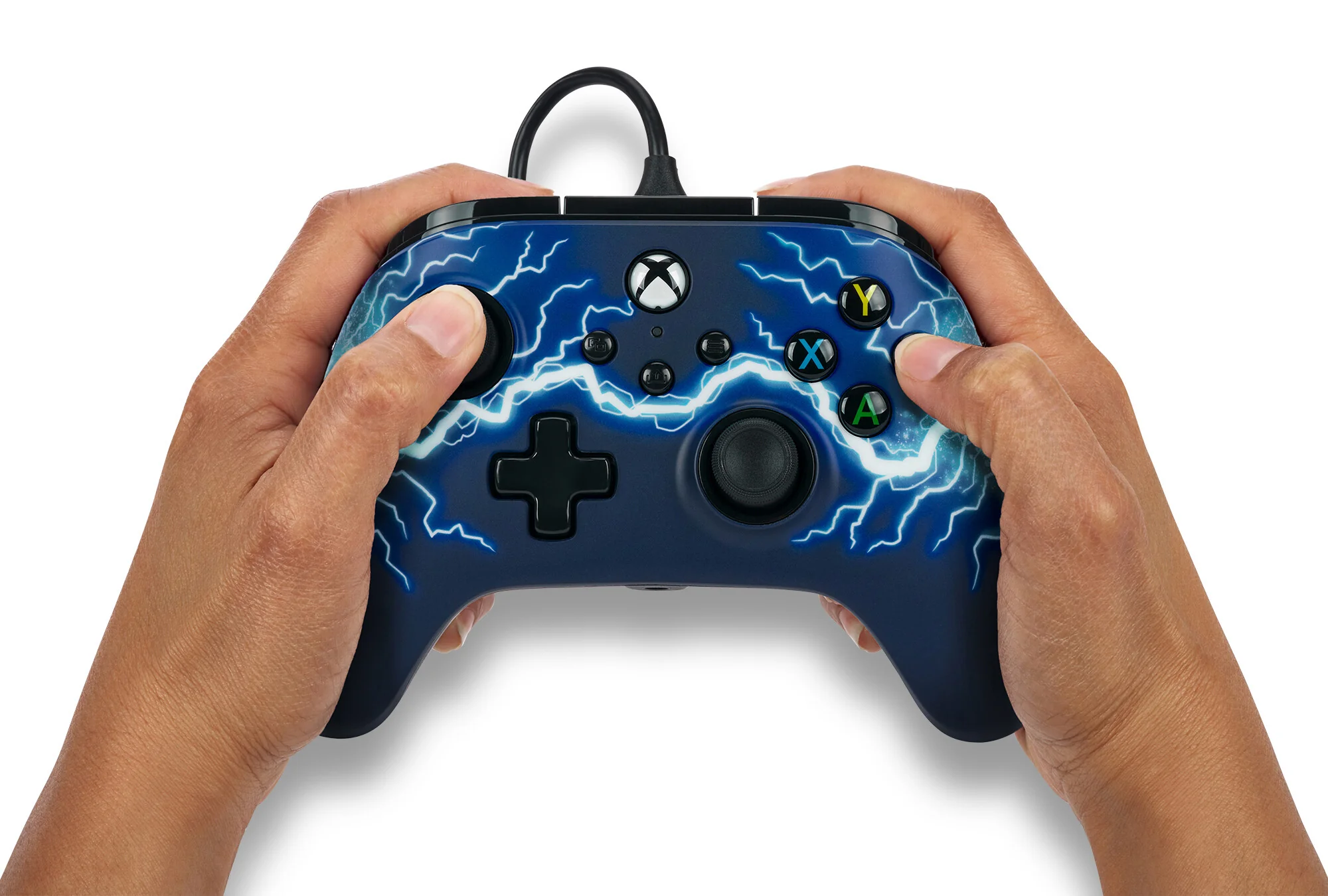 PowerA Advantage - USB Wired Gamepad for PC / Xbox Series X|S in Arc Lightning - Image 9