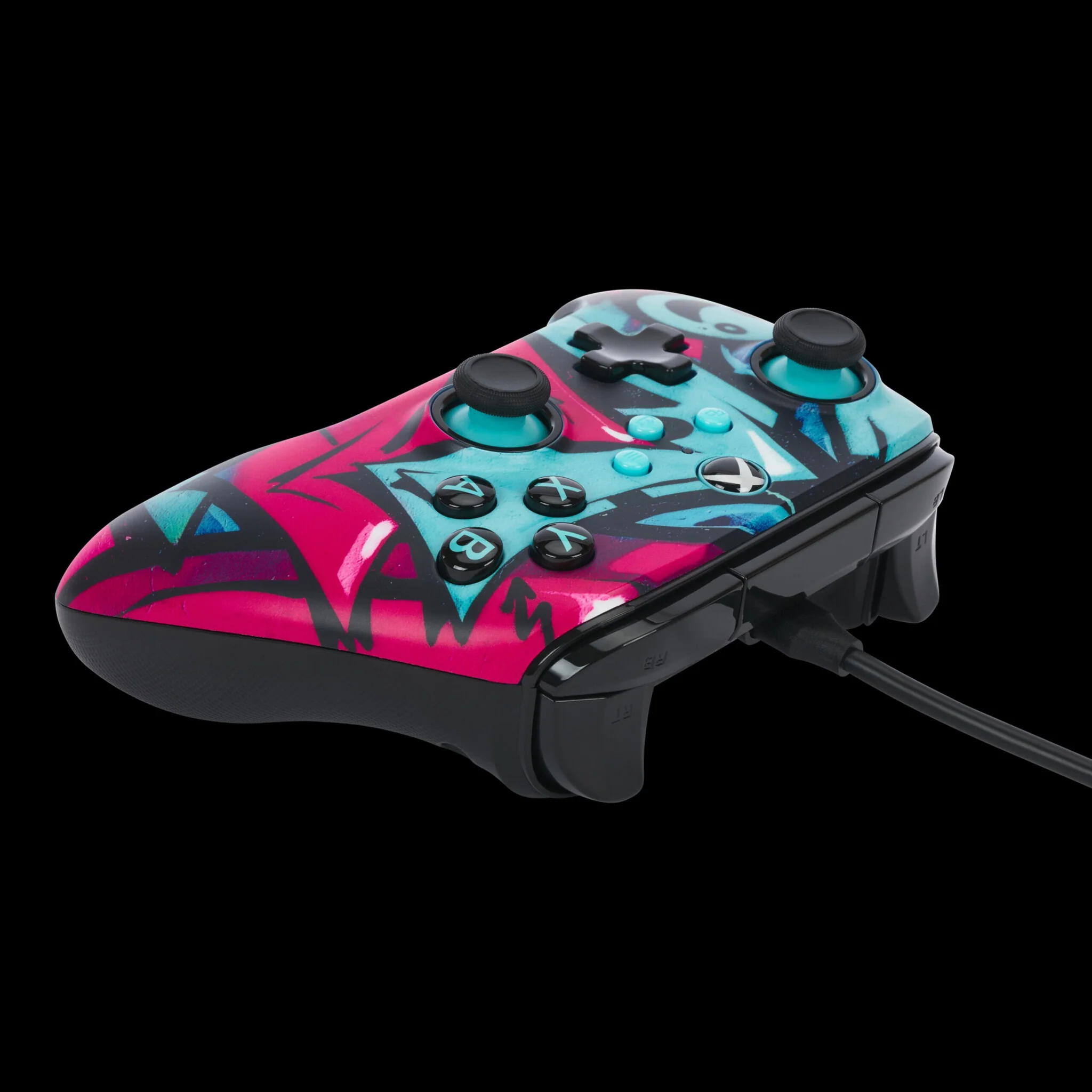 PowerA Advantage - USB Gamepad for PC / Xbox Series X|S in Black / Lime - Image 5