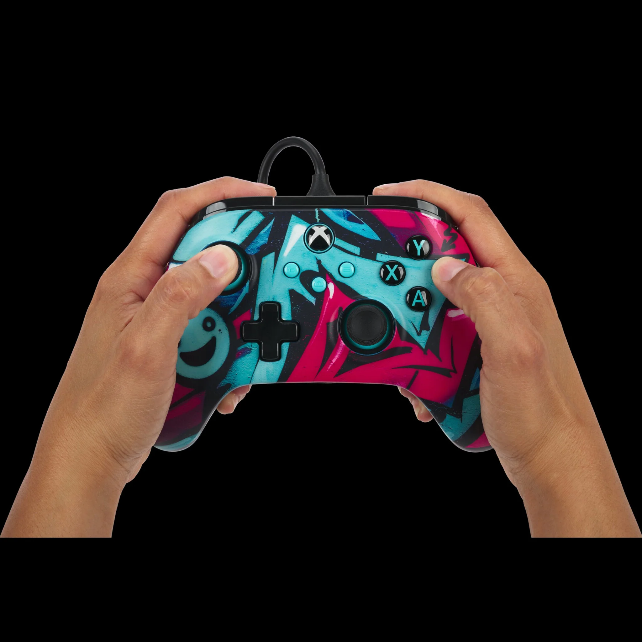 PowerA Advantage - USB Gamepad for PC / Xbox Series X|S in Black / Lime - Image 9