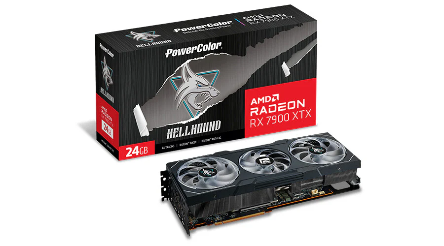 PowerColor Hellhound - AMD 24 GB GDDR6 RX 7900 XTX graphics card - Image 2