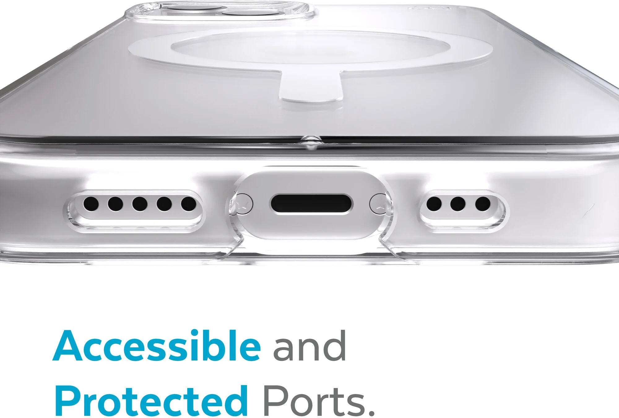 Speck Presidio Perfect Clear with Magsafe for iPhone 13 Mini in Transparent - Image 9