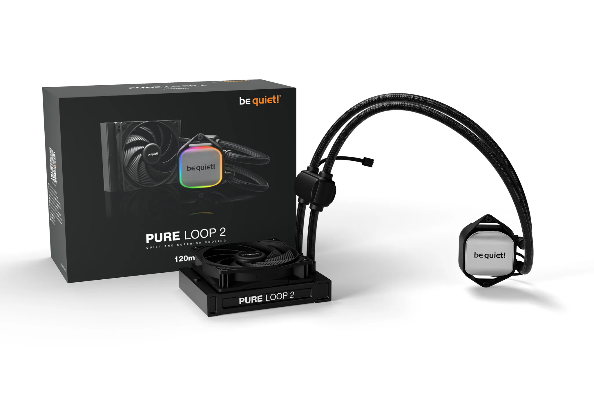 be quiet! Pure Loop 2 - All-in-one Liquid Processor Cooler in Black - 120mm - Image 2