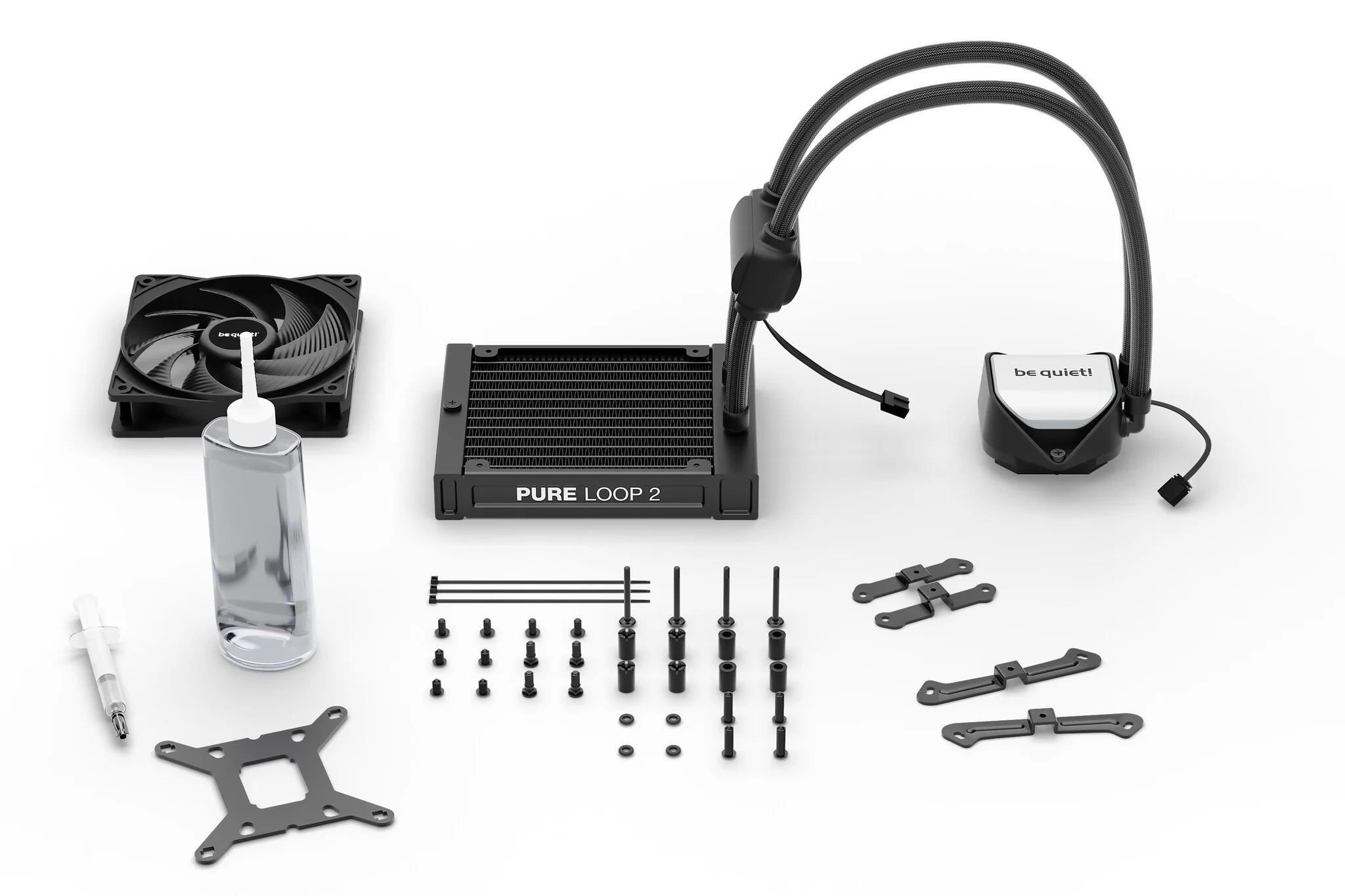 be quiet! Pure Loop 2 - All-in-one Liquid Processor Cooler in Black - 120mm - Image 6
