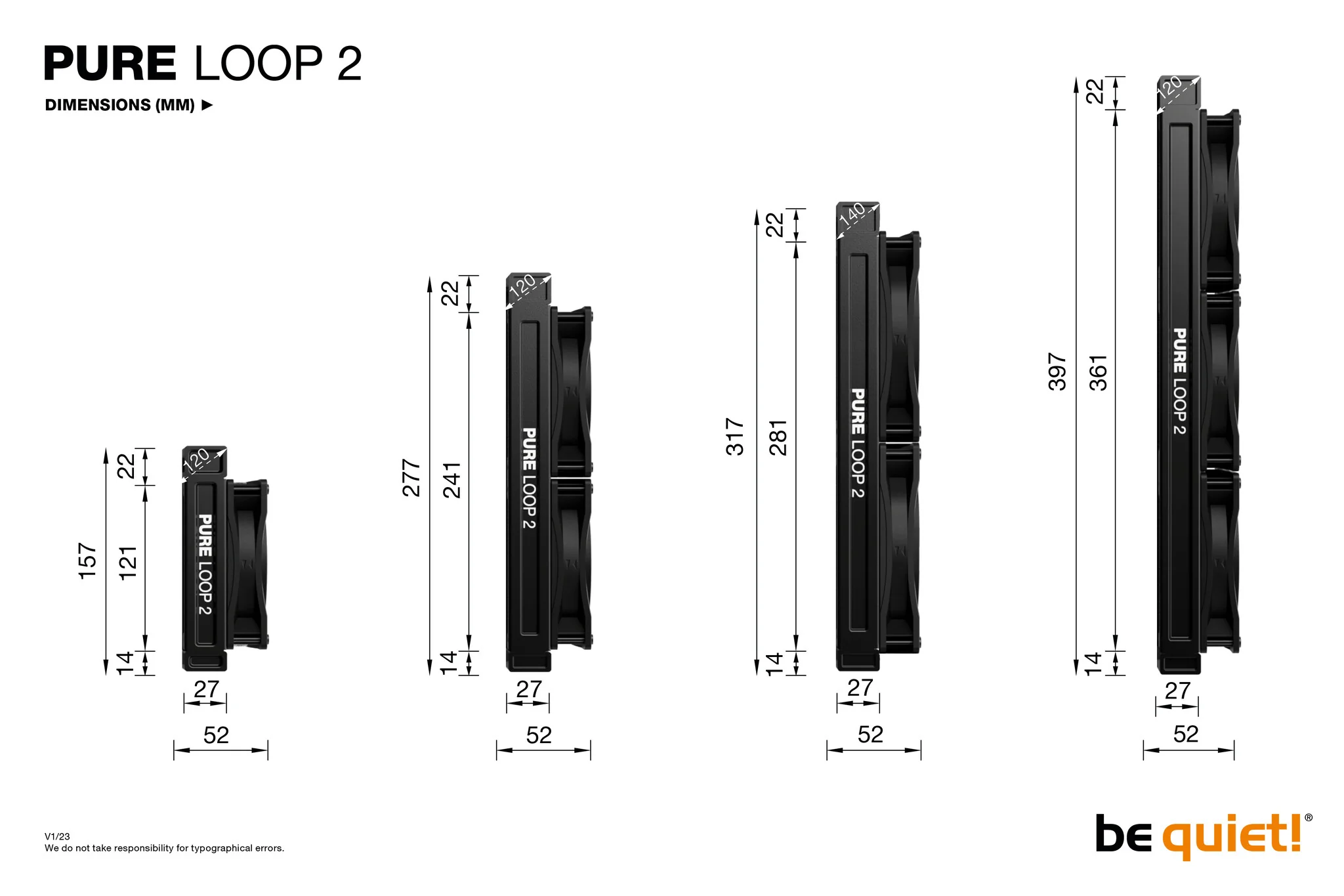 be quiet! Pure Loop 2 - All-in-one Liquid Processor Cooler in Black - 120mm - Image 7
