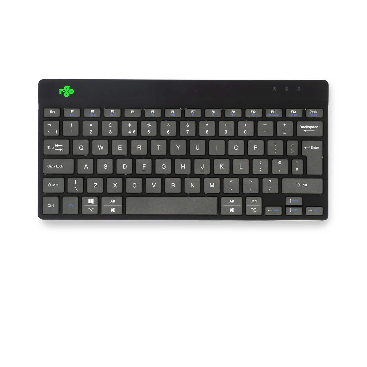 R-Go Tools Compact Break R-Go keyboard, QWERTY (UK), bluetooth, black - Image 3