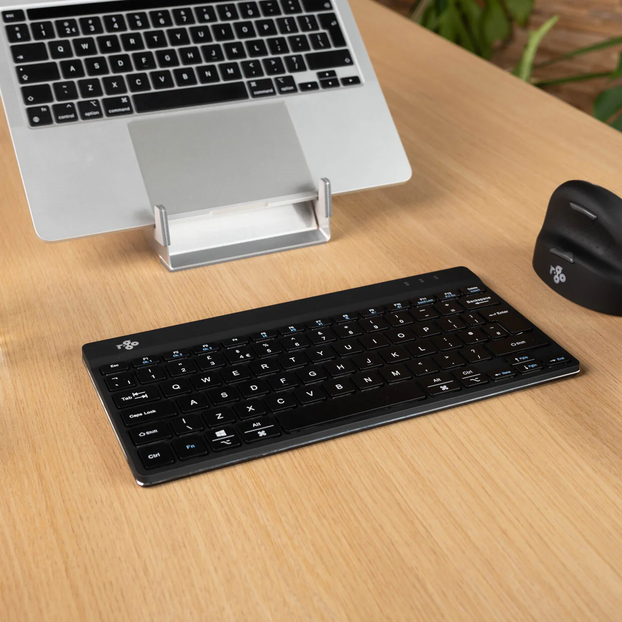 R-Go Tools Compact Break R-Go keyboard, QWERTY (UK), bluetooth, black - Image 9