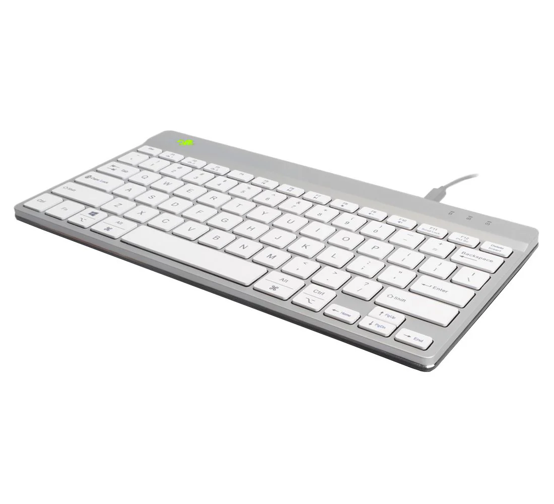 R-Go Tools Compact Break R-Go keyboard QWERTY (US), wired, white