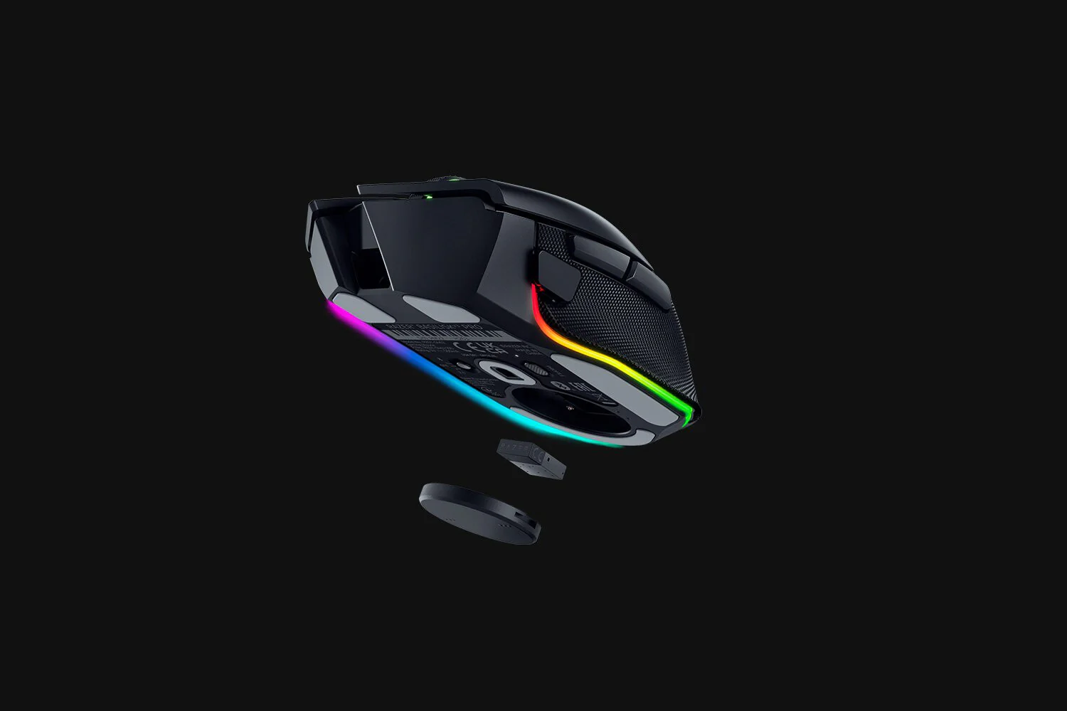 Razer Basilisk V3 Pro - RF Wireless + Bluetooth + USB Type-C Optical Mouse - 30,000 DPI - Image 6