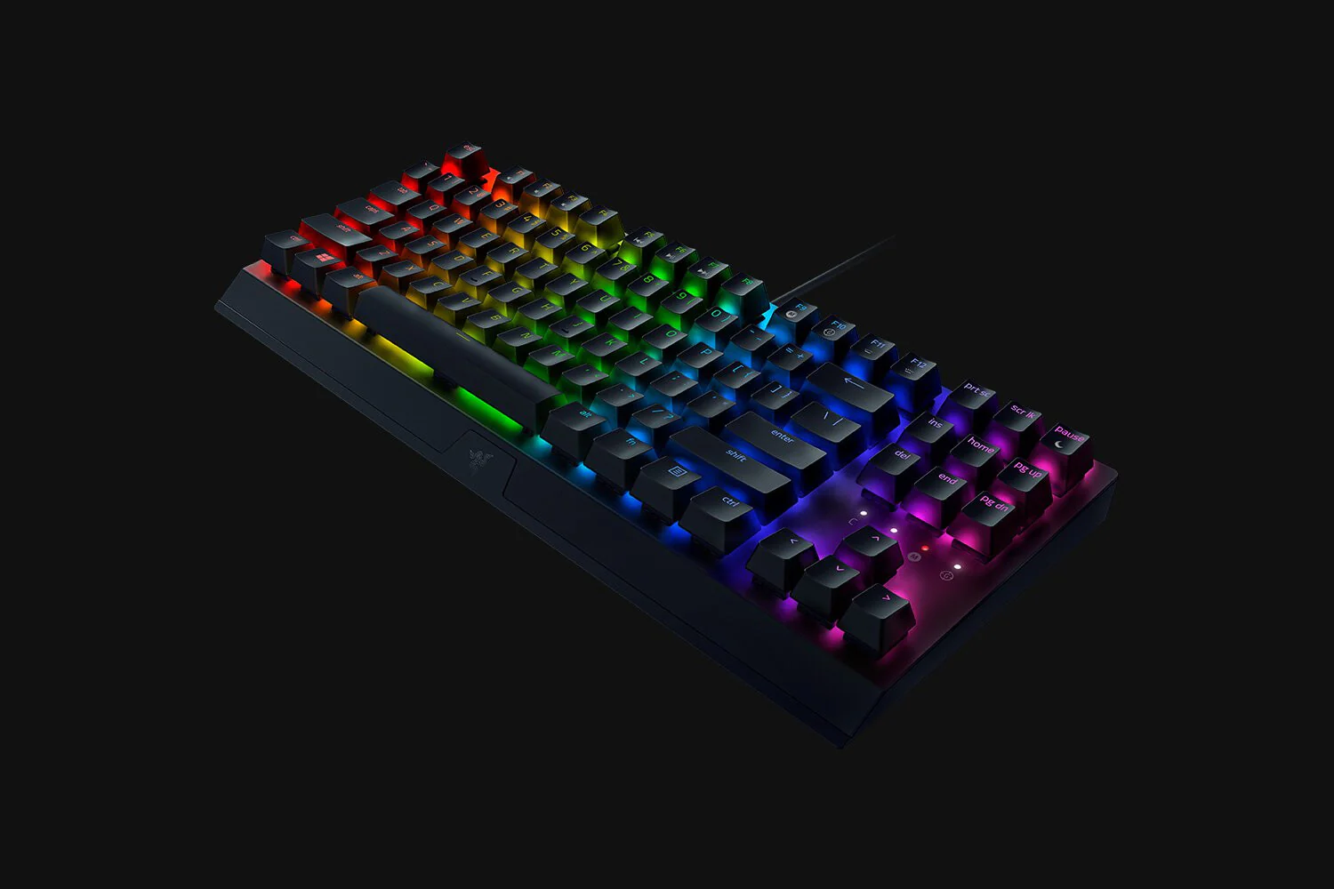 Razer Blackwidow V3 TKL - USB Wired RGB Mechanical Keyboard in Black (QWERTY UK) - Image 3