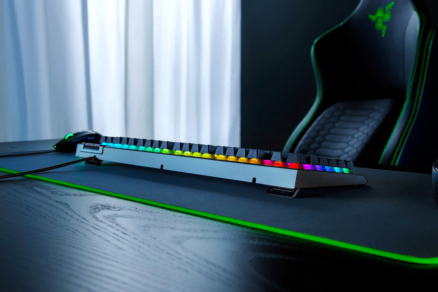 Razer BlackWidow V4 X - USB Wired RGB Mechanical Gaming keyboard in Black (QWERTY UK) - Image 6
