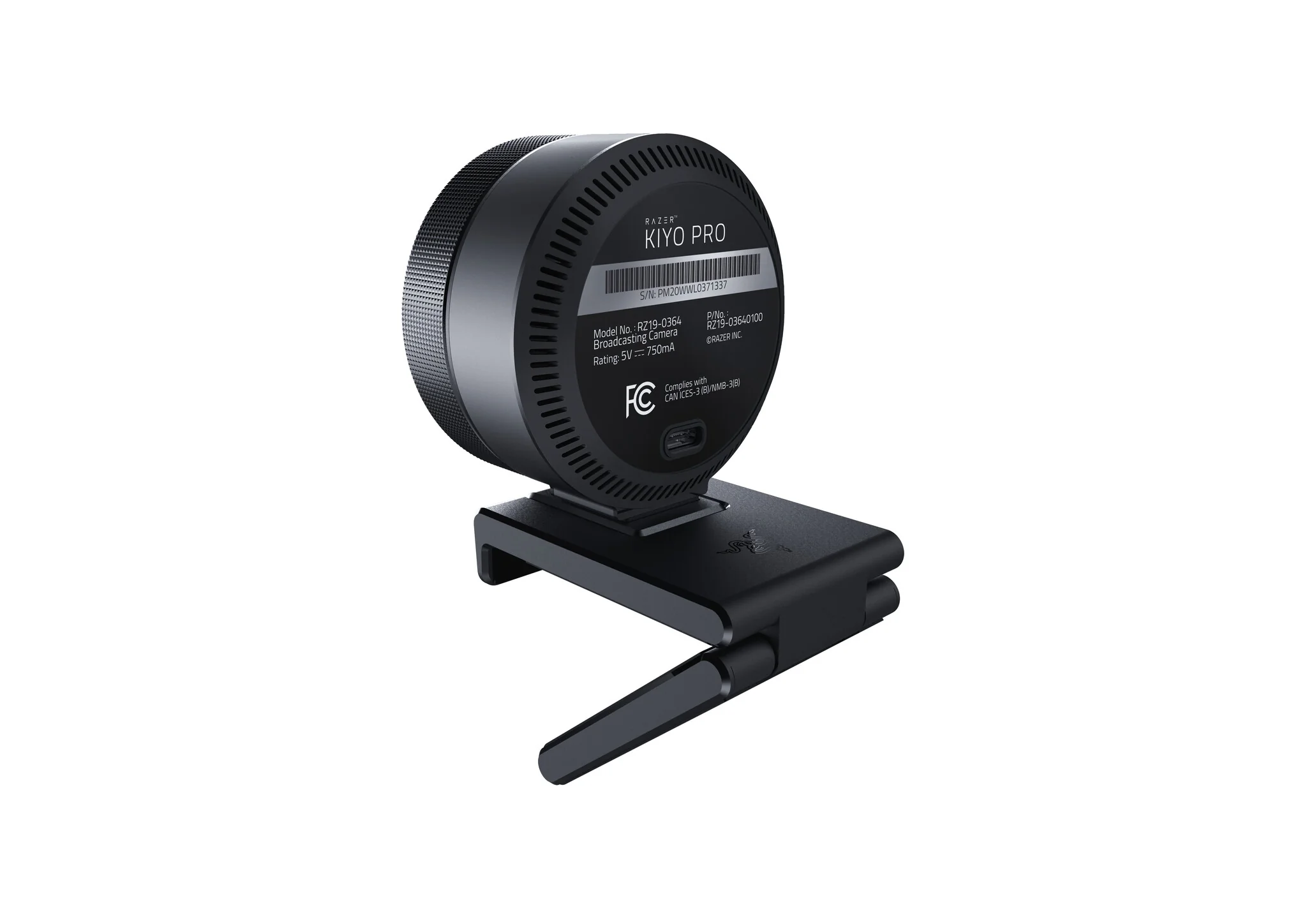 Razer Kiyo Pro - 2.1 MP 1920 x 1080 pixels USB Webcam in Black - Image 6