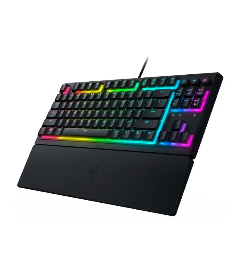 Razer Ornata V3 Tenkeyless - USB Wired RGB Mecha-membrane Gaming Keyboard in Black (QWERTY UK) - Image 2