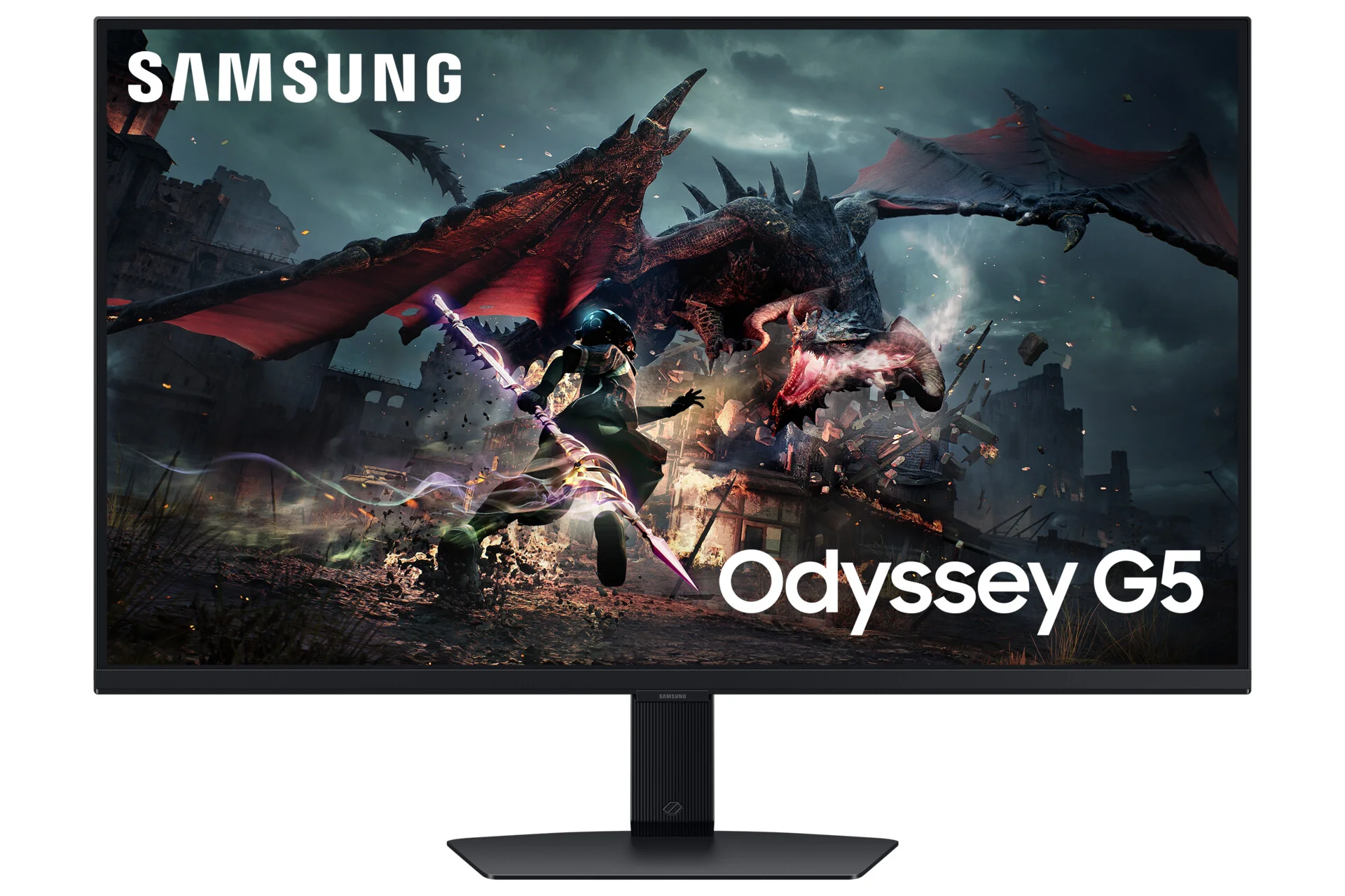 Samsung Odyssey G5 - 81.3 cm (32") - 2560 x 1440 pixels Quad HD LED Monitor