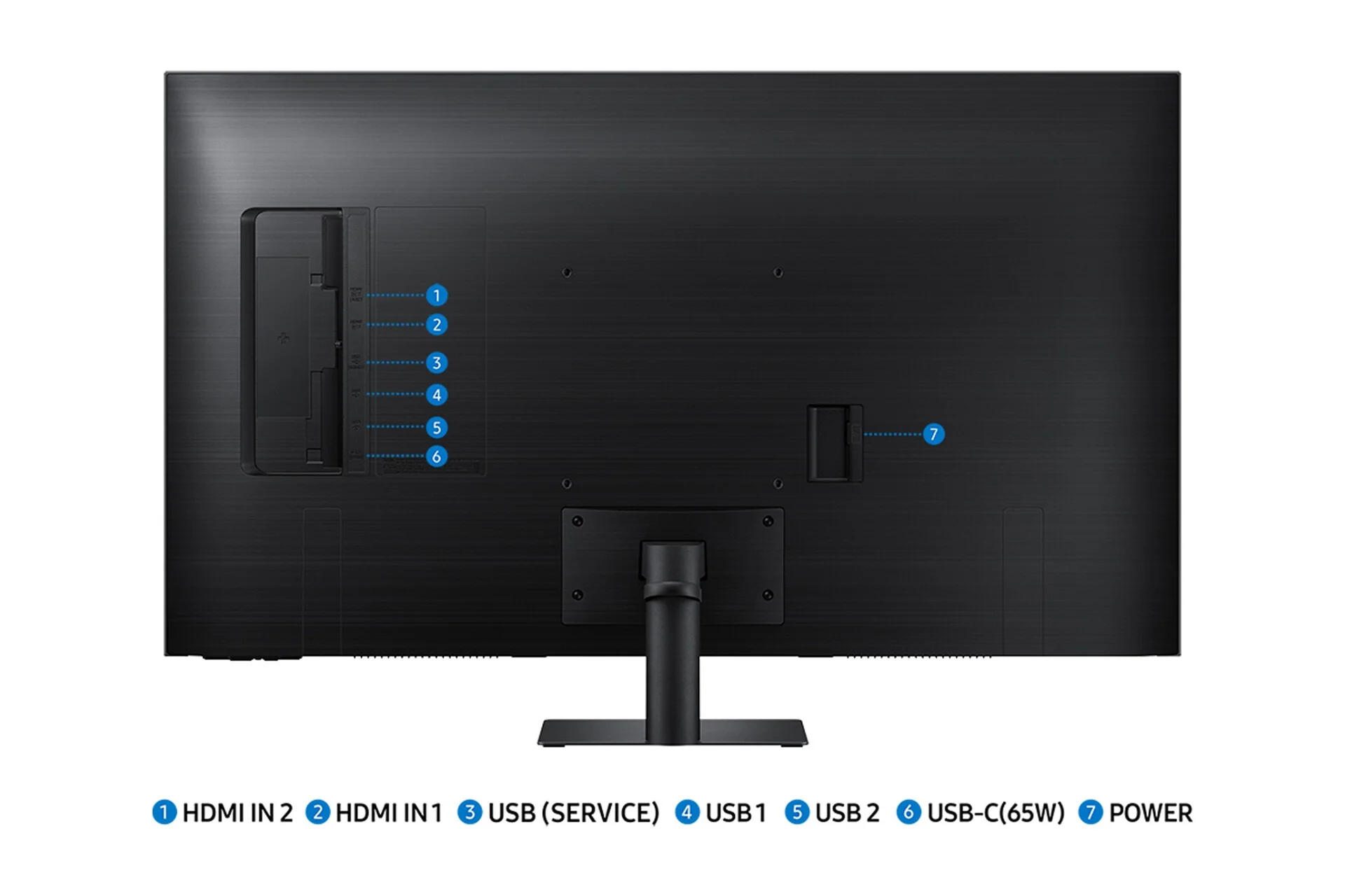 Samsung Smart Monitor M7 - 109.2 cm (43") - 3840 x 2160 pixels 4K UHD LCD Monitor with Remote - Image 4