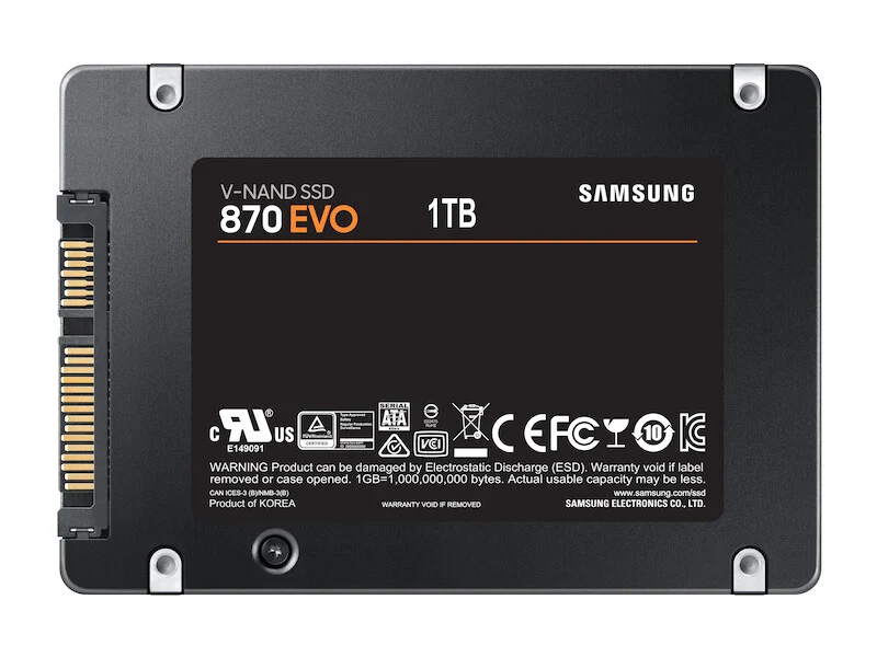 Samsung 870 EVO - Serial ATA III V-NAND 2.5" SSD - 1 TB - Image 5