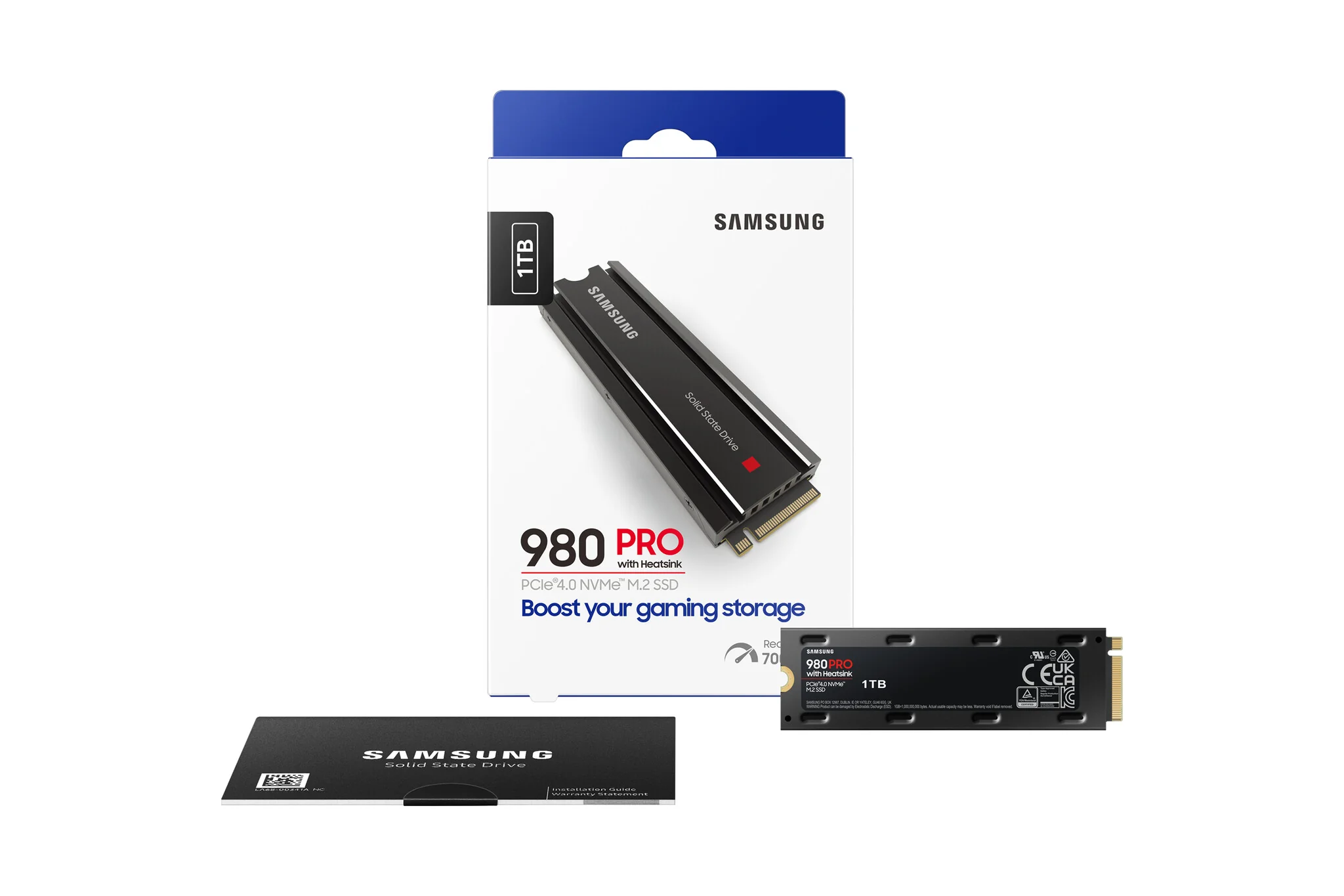Samsung 980 Pro - PCI Express 4.0 V-NAND MLC NVMe M.2 SSD - 1 TB - Image 2