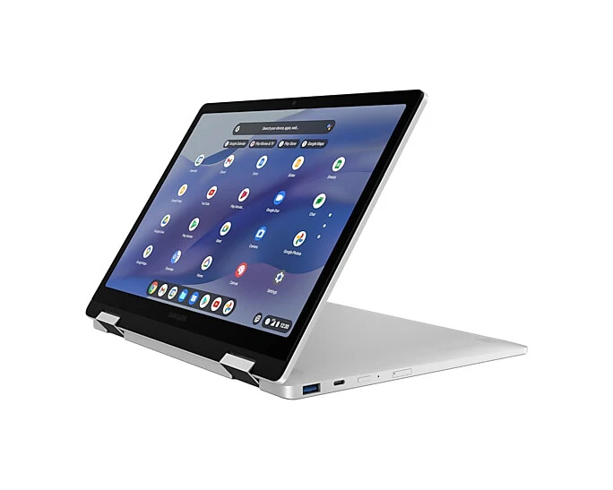 Samsung Chromebook 2 - 31.5 cm (12.4") - Touchscreen - Intel® Celeron® N4500 - 4 GB LPDDR4x-SDRAM - 128 GB eMMC - Wi-Fi 6 - ChromeOS - Silver - Image 19