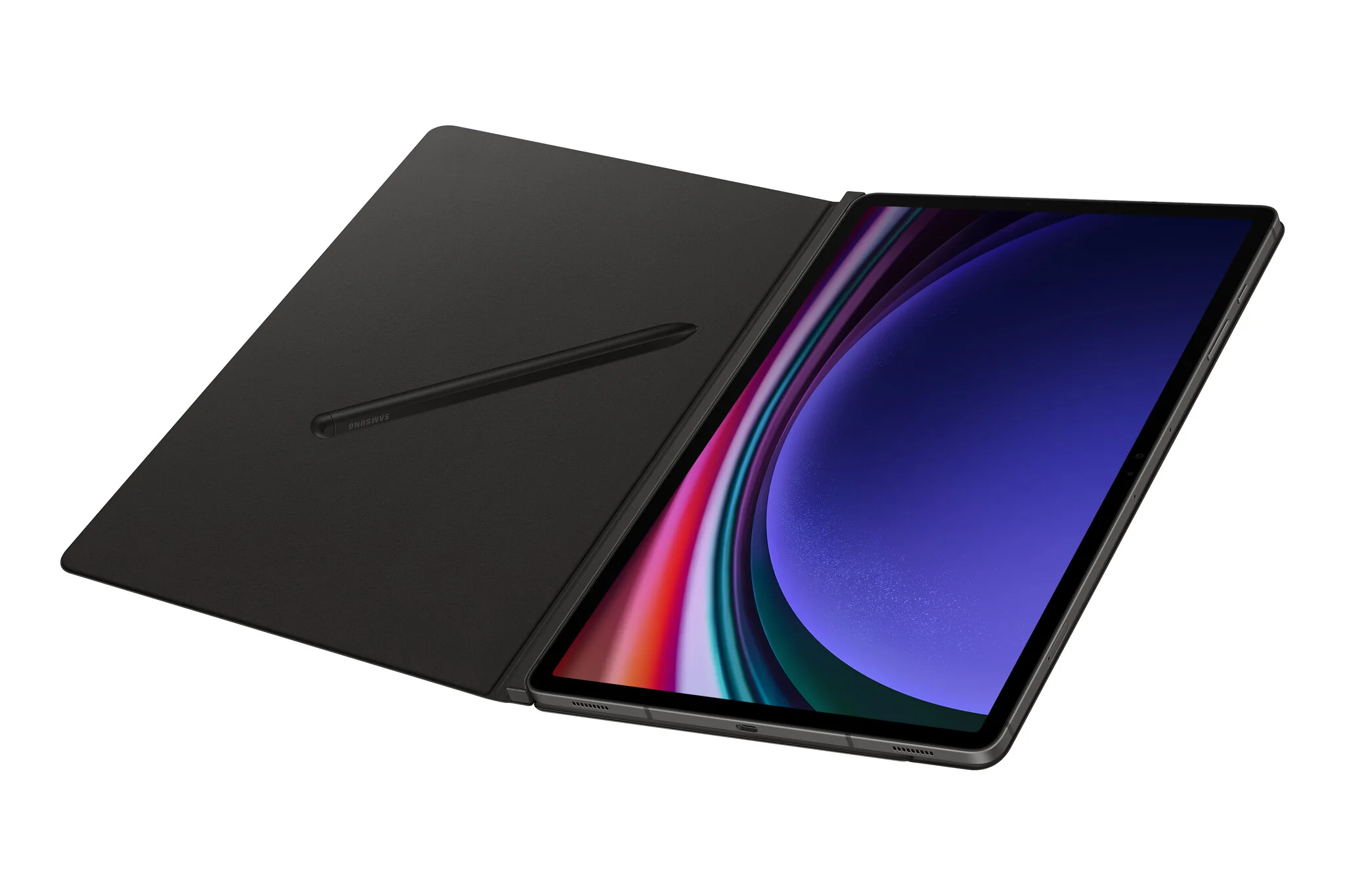 Samsung Smart Book Cover for Galaxy Tab S9+ in Black - Image 11