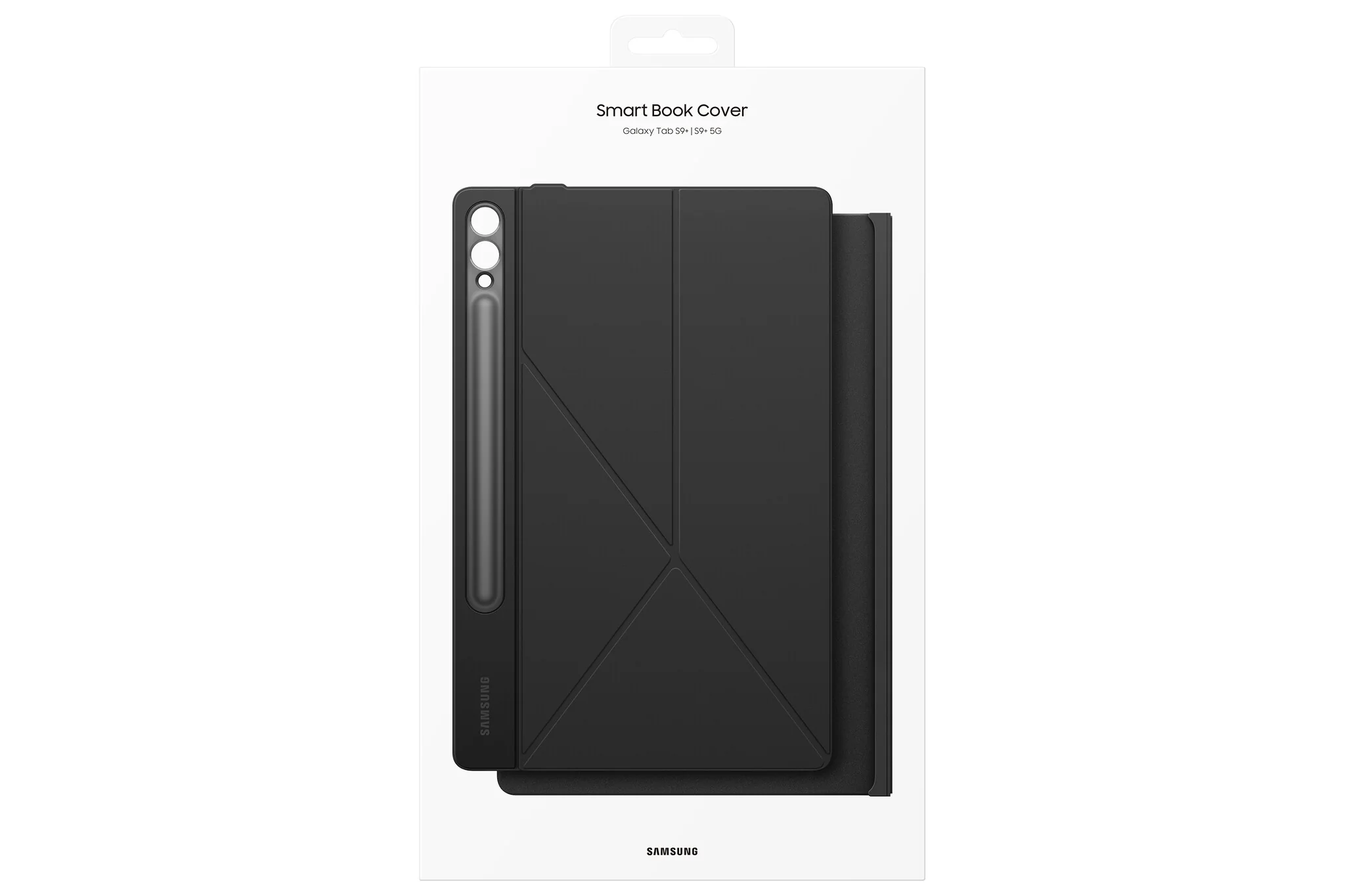 Samsung Smart Book Cover for Galaxy Tab S9+ in Black - Image 13