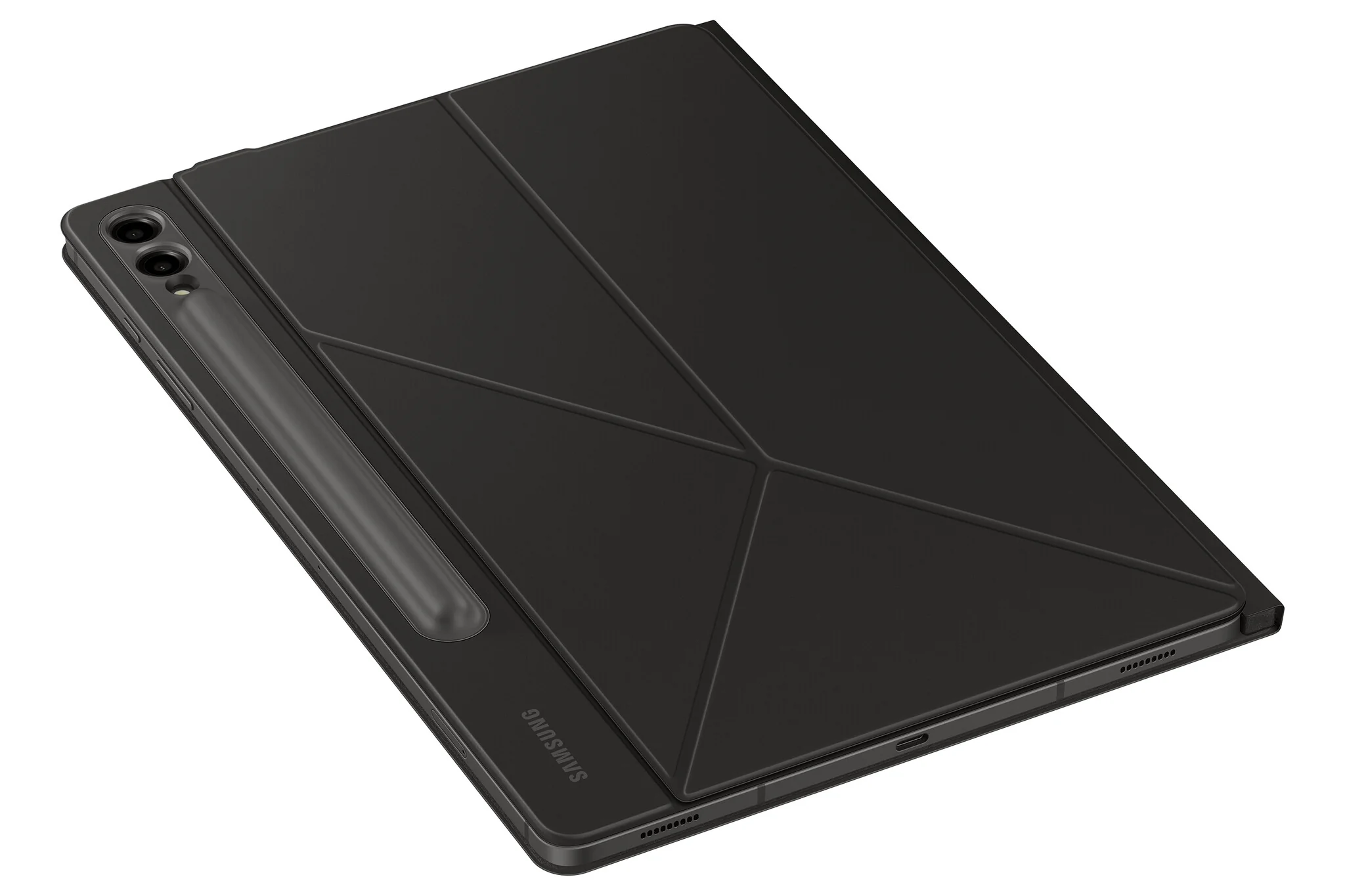 Samsung Smart Book Cover for Galaxy Tab S9+ in Black - Image 3