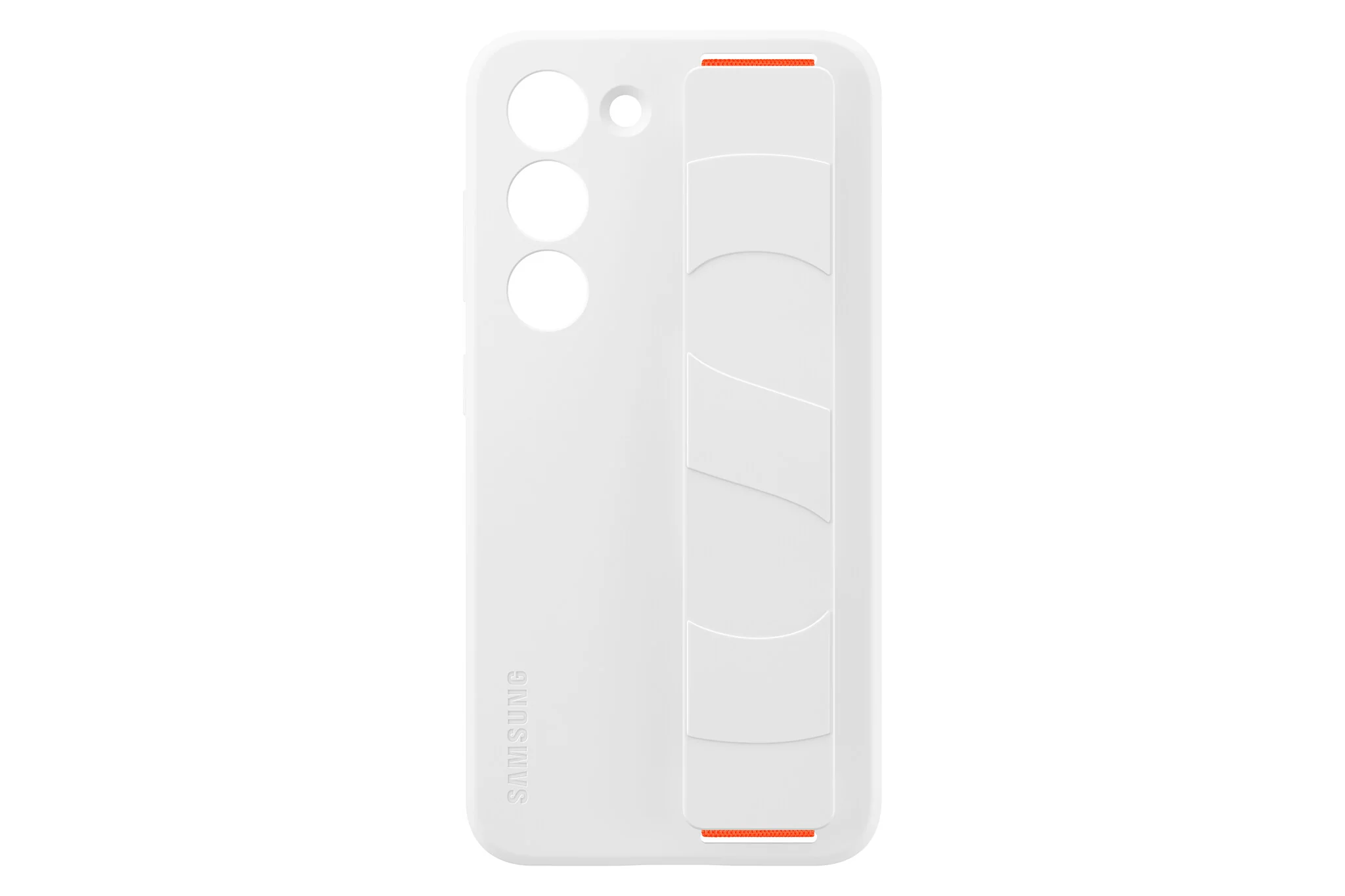 Samsung Silicone Grip Case for Galaxy S23 in White