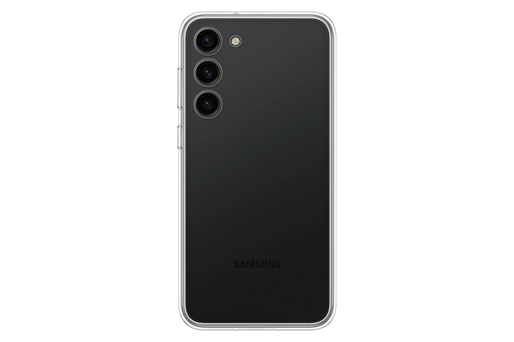 Samsung Frame Case for Galaxy S23+ in Transparent / Black - Image 2