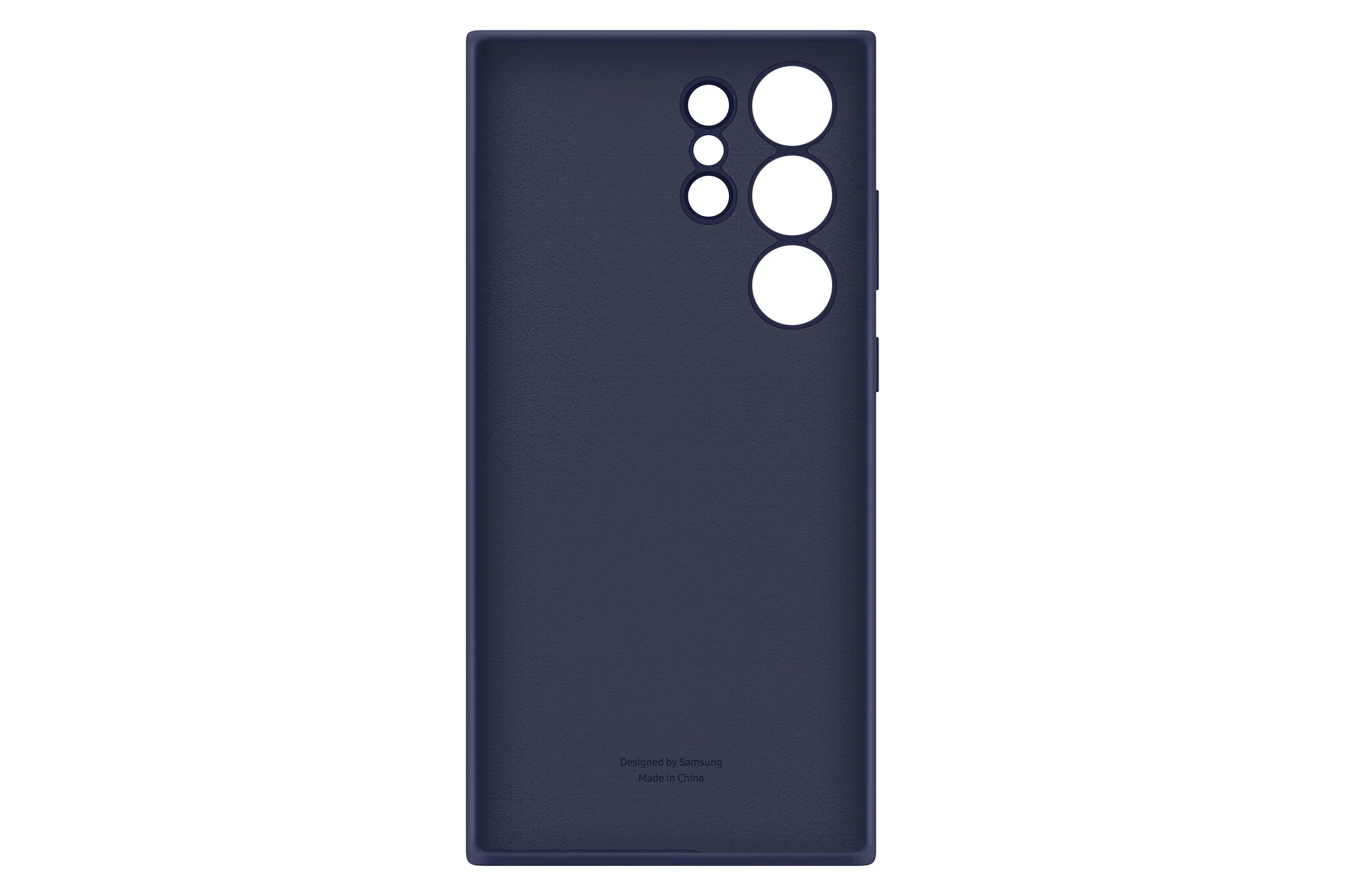 Samsung Silicone Case for Galaxy 23 Ultra in Navy - Image 3