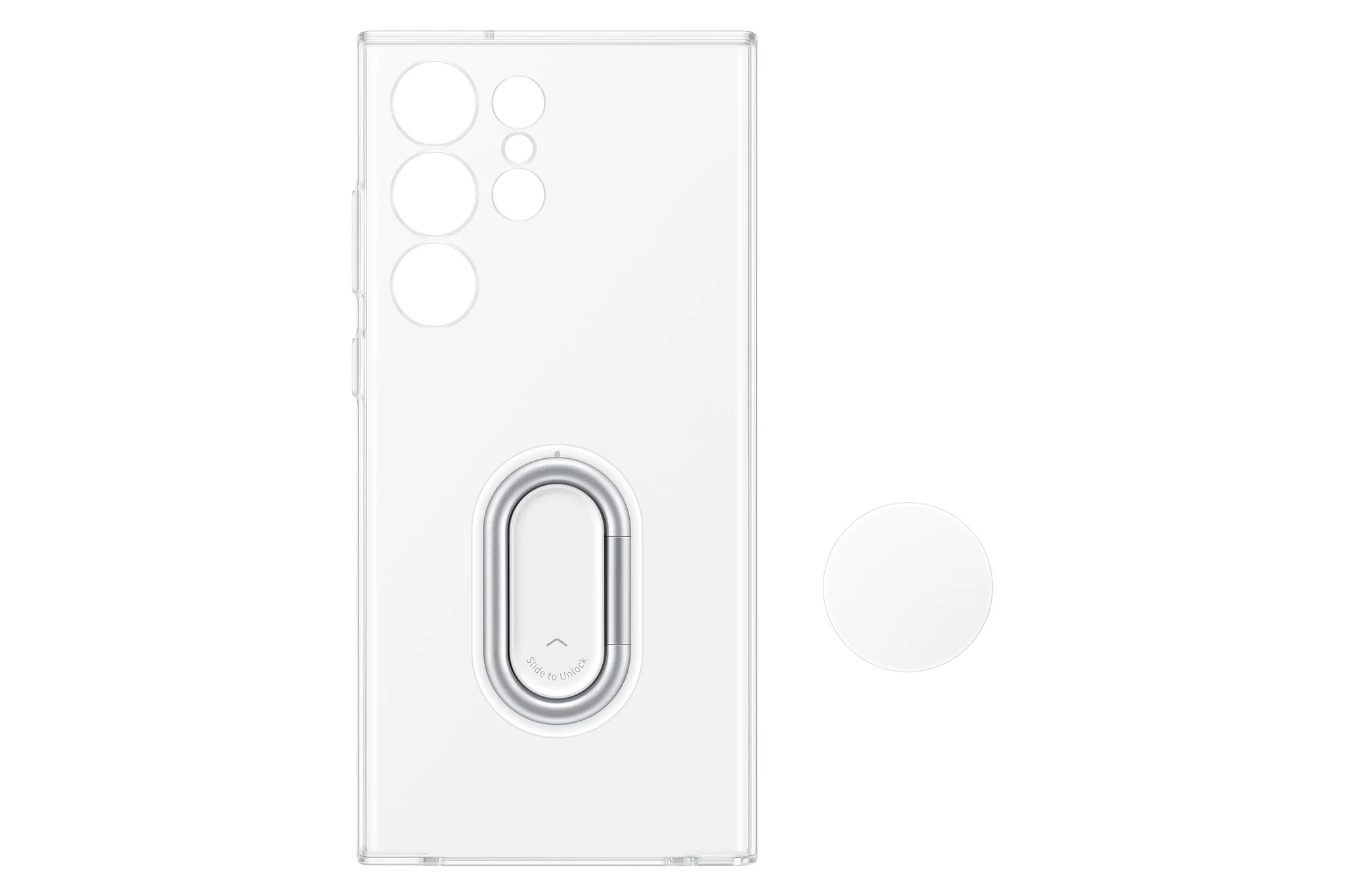 Samsung Clear Gadget Case for Galaxy S23 Ultra in Transparent - Image 3