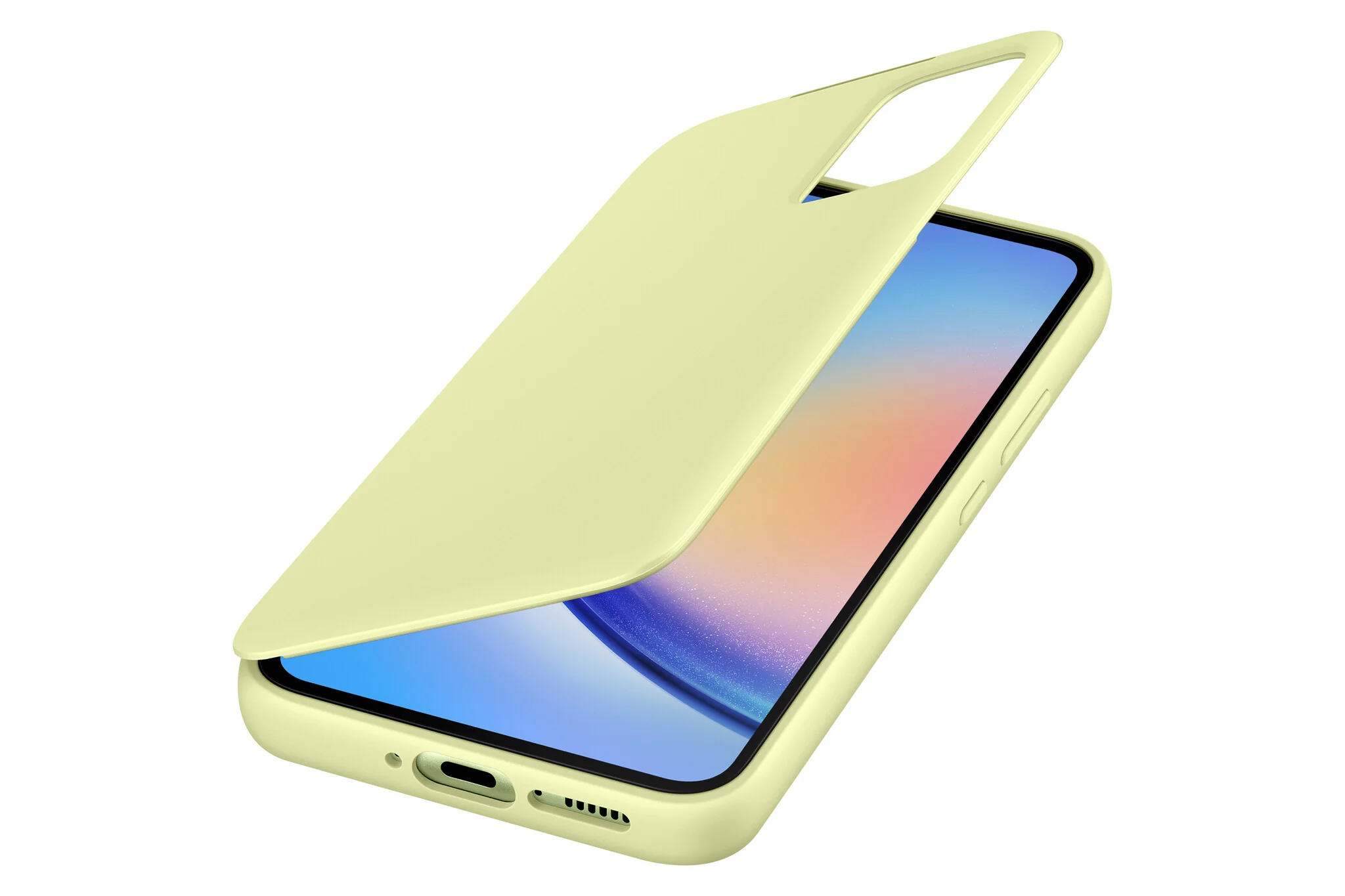 Samsung Wallet case for Galaxy A34 in Lime - Image 4
