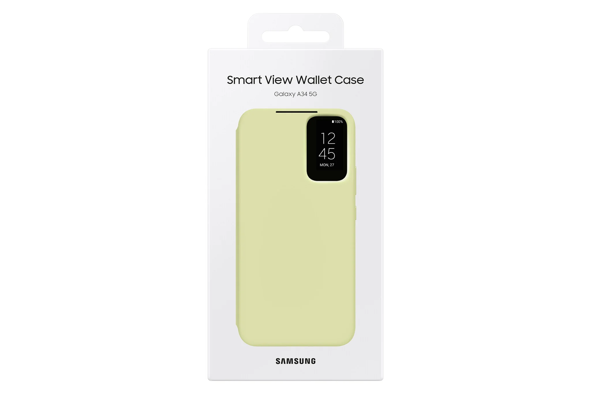 Samsung Wallet case for Galaxy A34 in Lime - Image 7